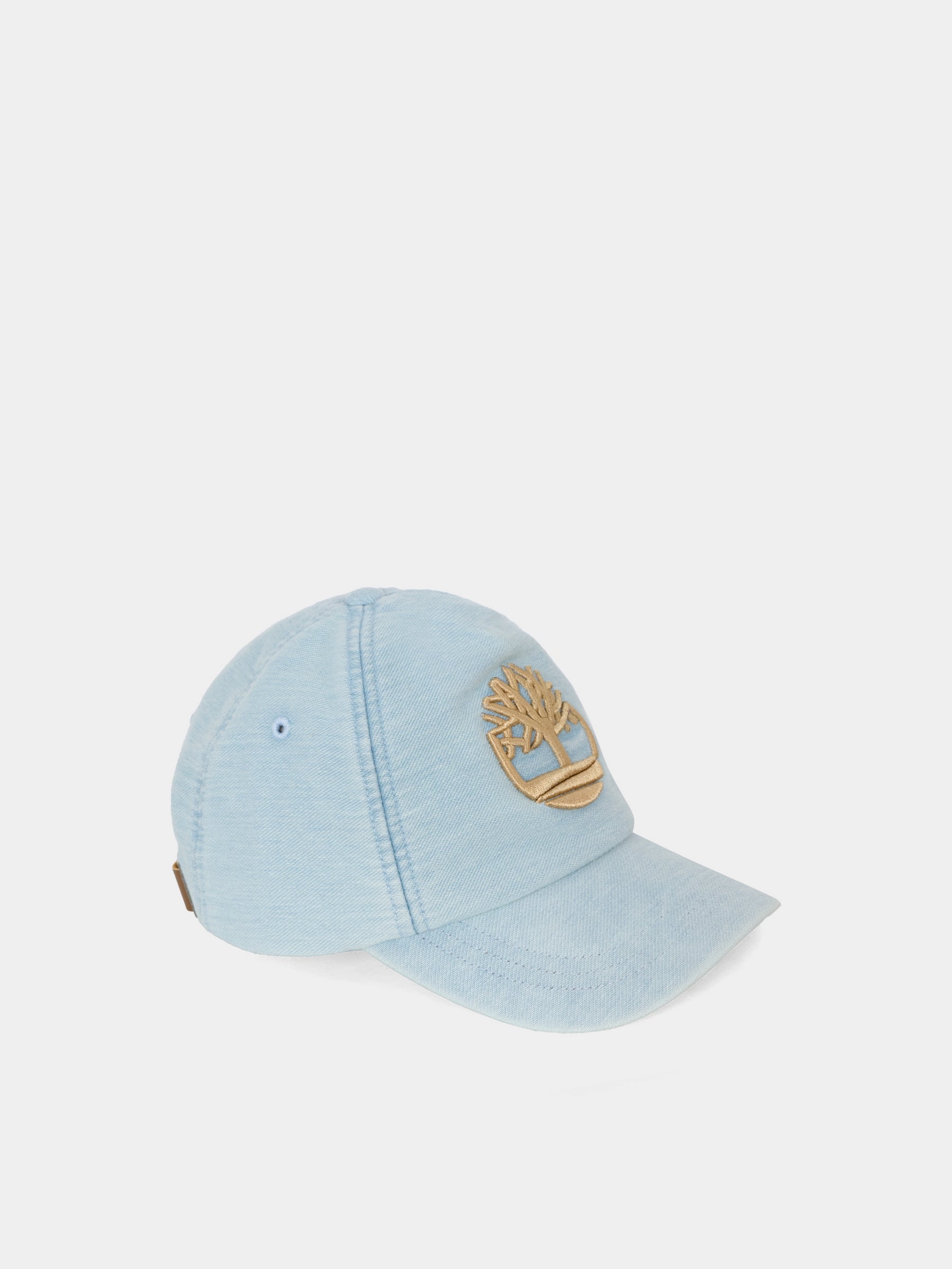 Cappello azzurro per bambino con logo,Timberland,T60415 Z18