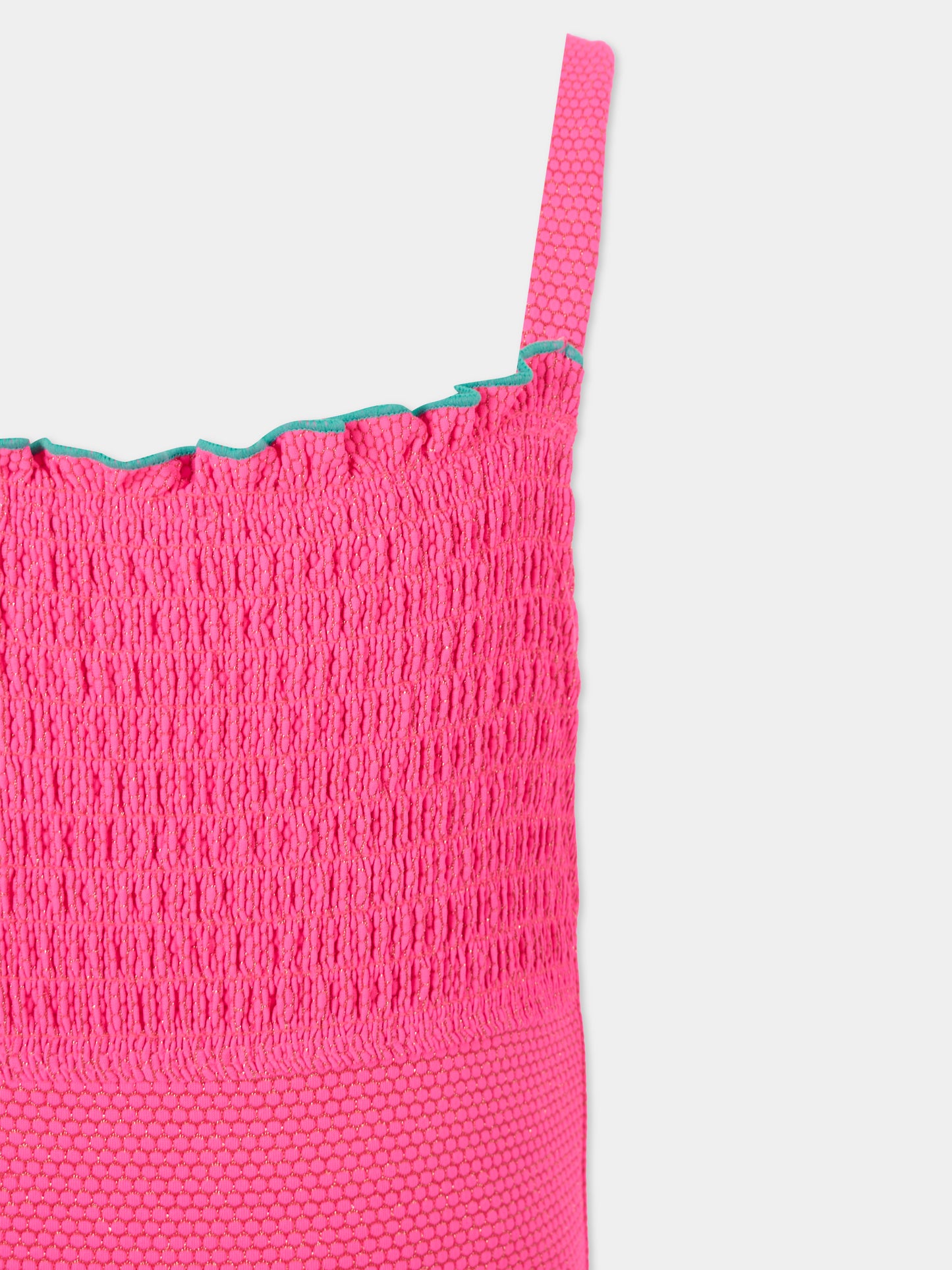 Costume intero rosa per bambina,Billieblush,U21042 47A