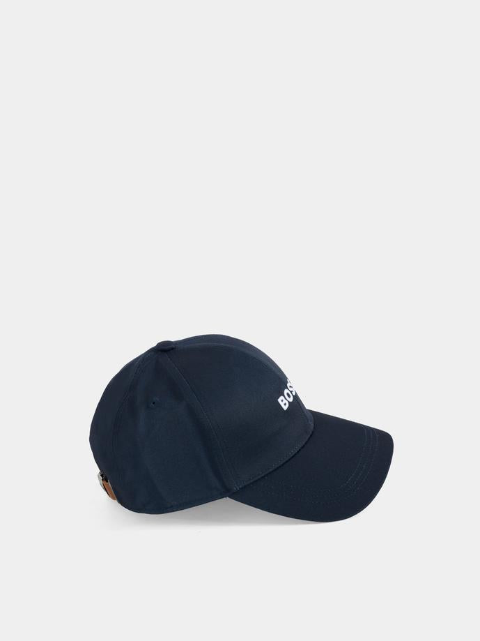 Cappello blu per bambino con logo,Boss,J51685 849