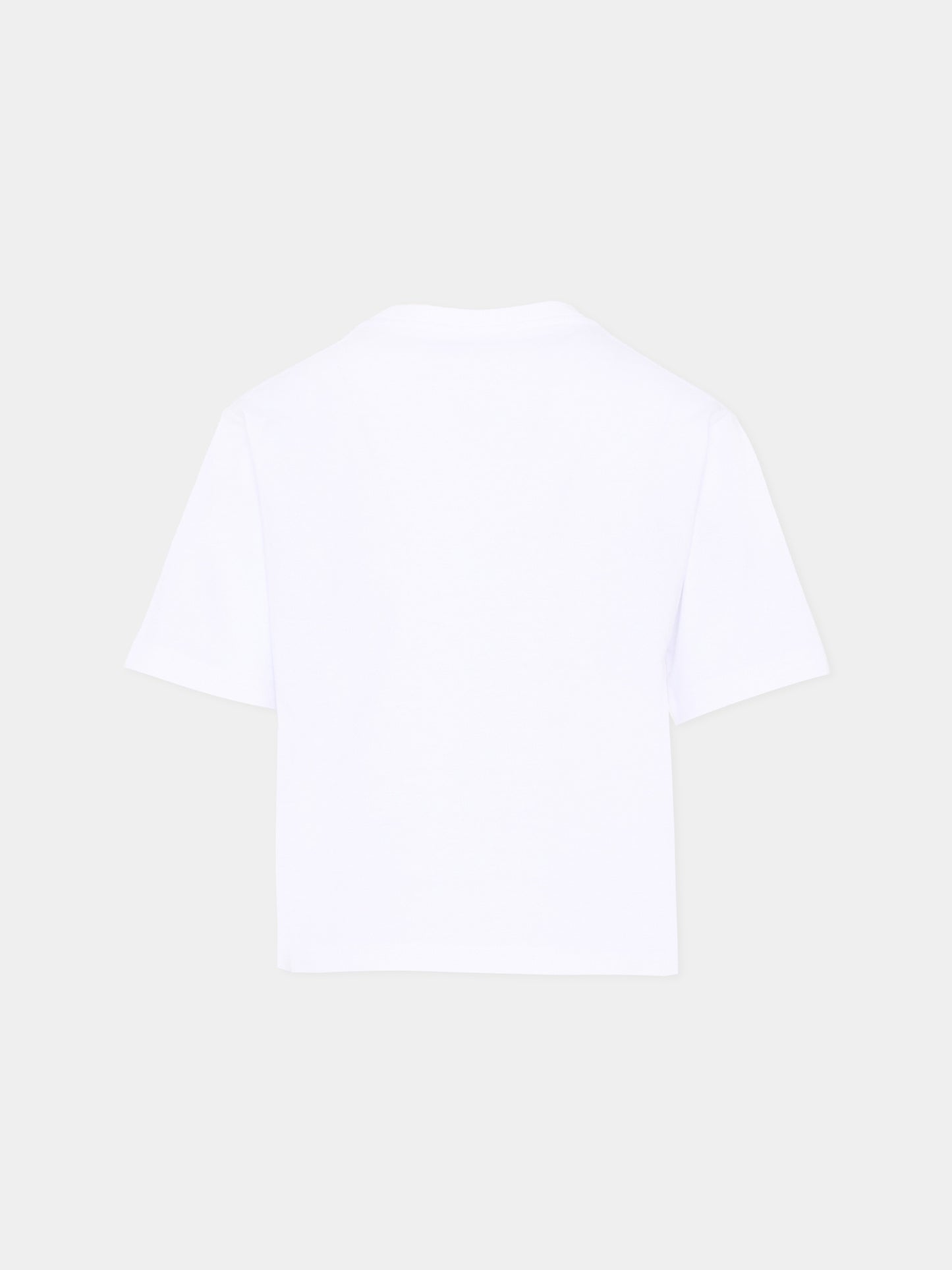 T-Shirt bianca per bambini con logo,Gucci Kids,855551 XJHO7 9055