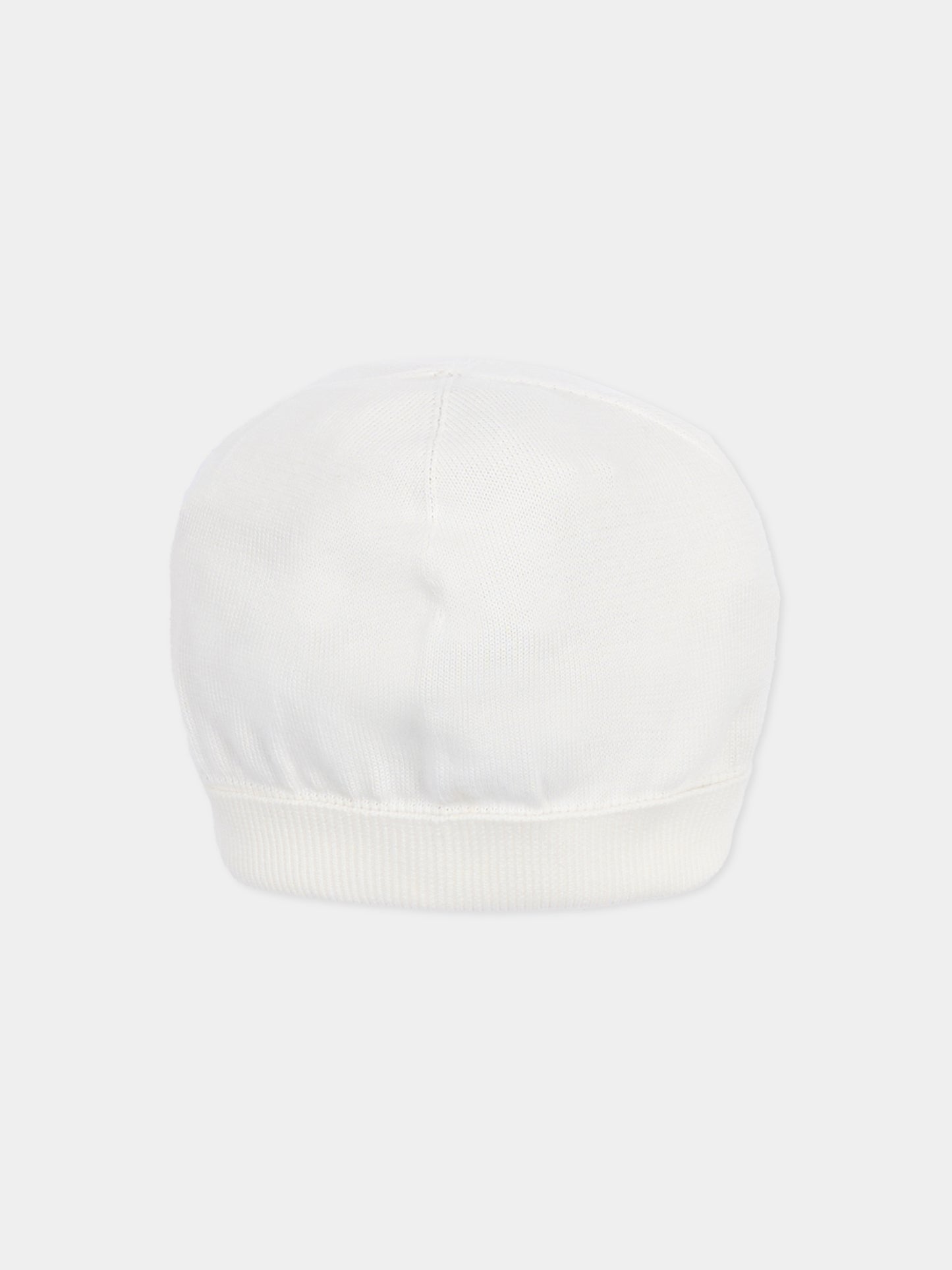 Cappello avorio per neonati con GG,Gucci Kids,854306 3K111 9100