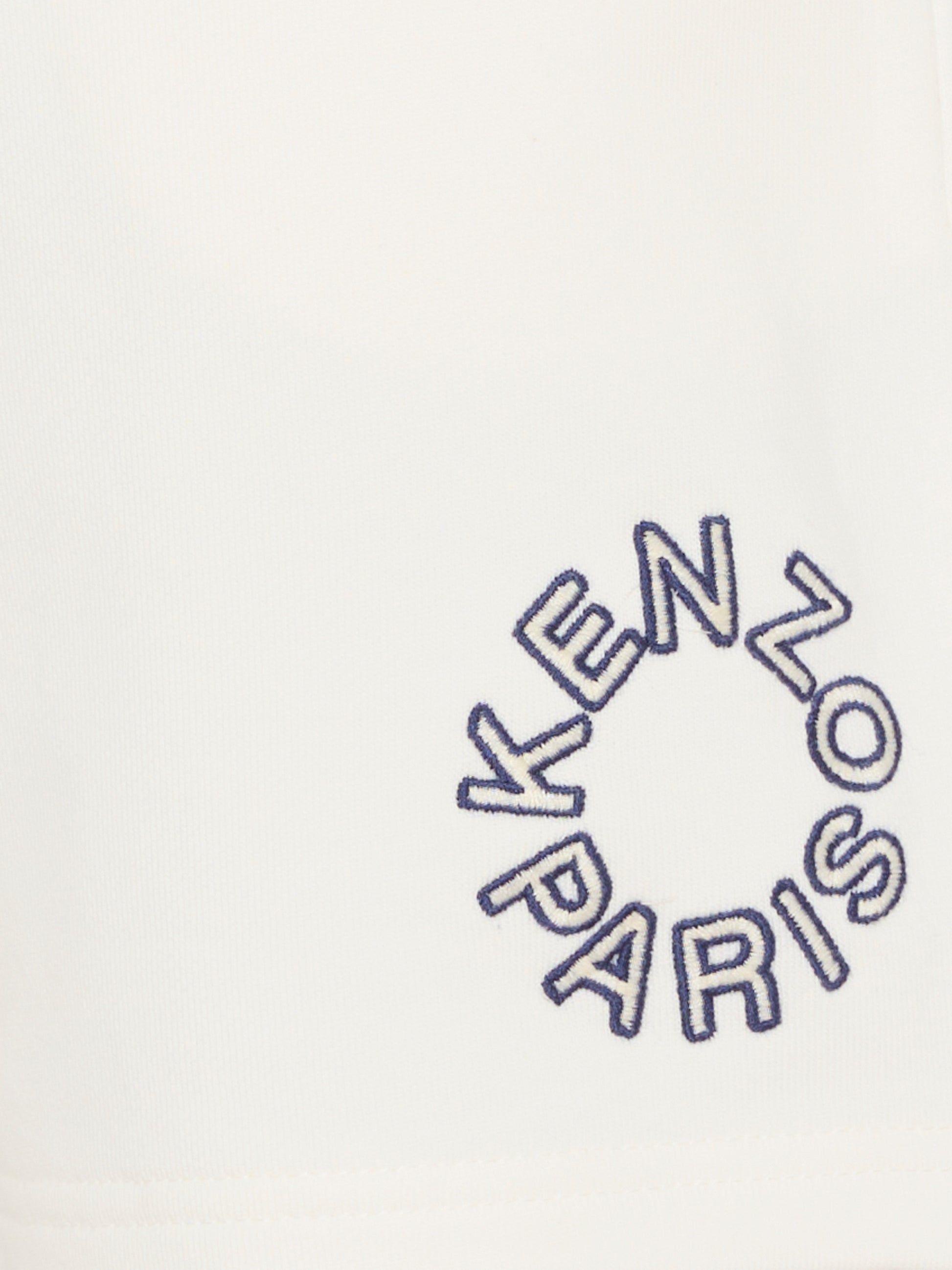 Shorts neri per bambina con papavero,Kenzo Kids,K61696 117