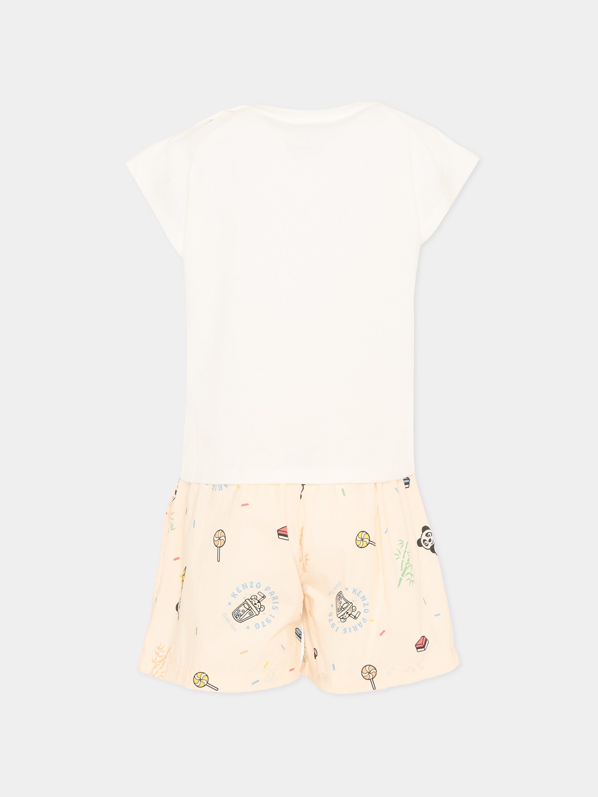 Completo sportivo multicolor per bambini con Bubble Tiger,Kenzo Kids,K61856 208