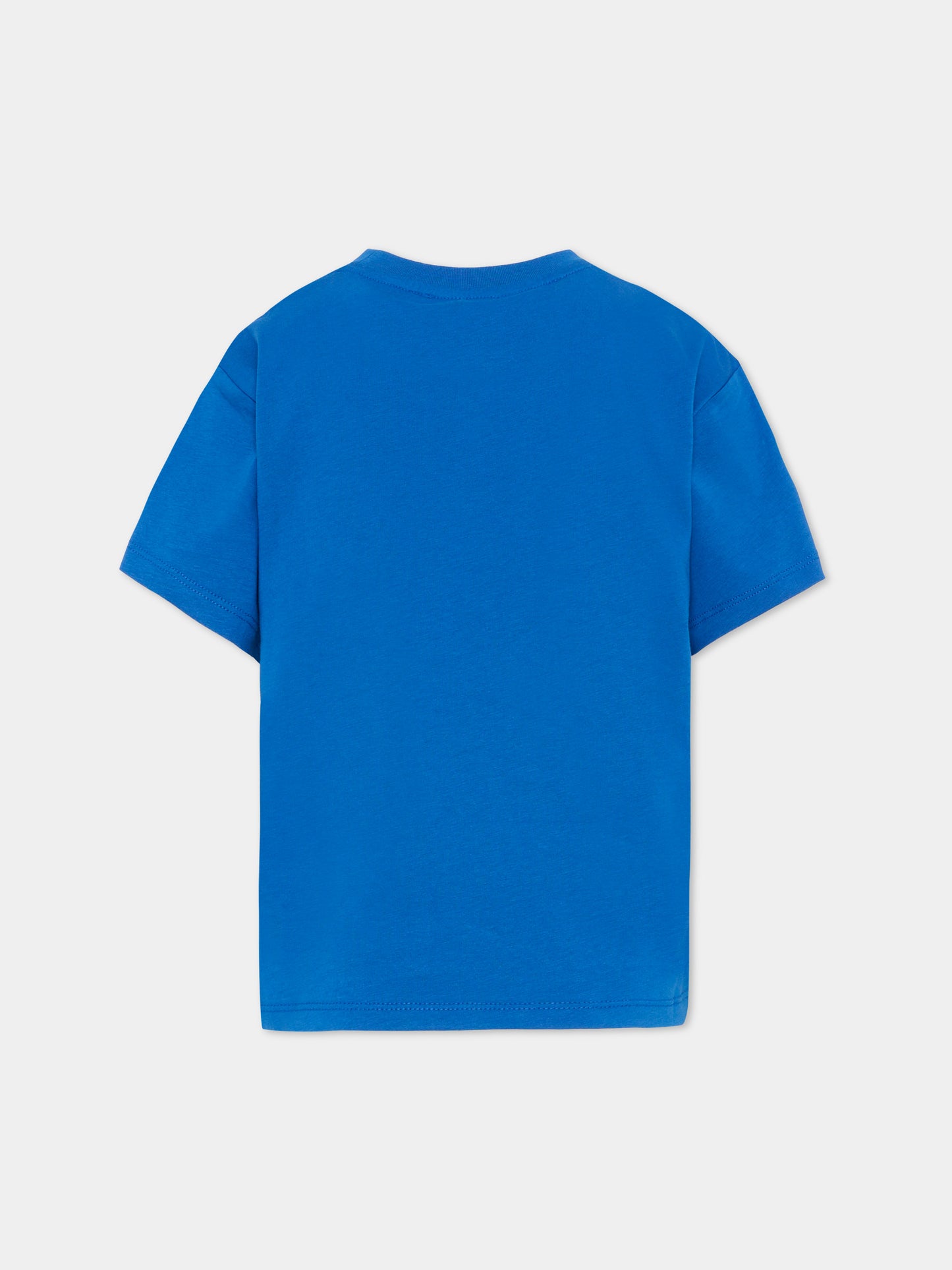T-shirt blu Kenzo Kids con elefante,Kenzo Kids,K61869 871