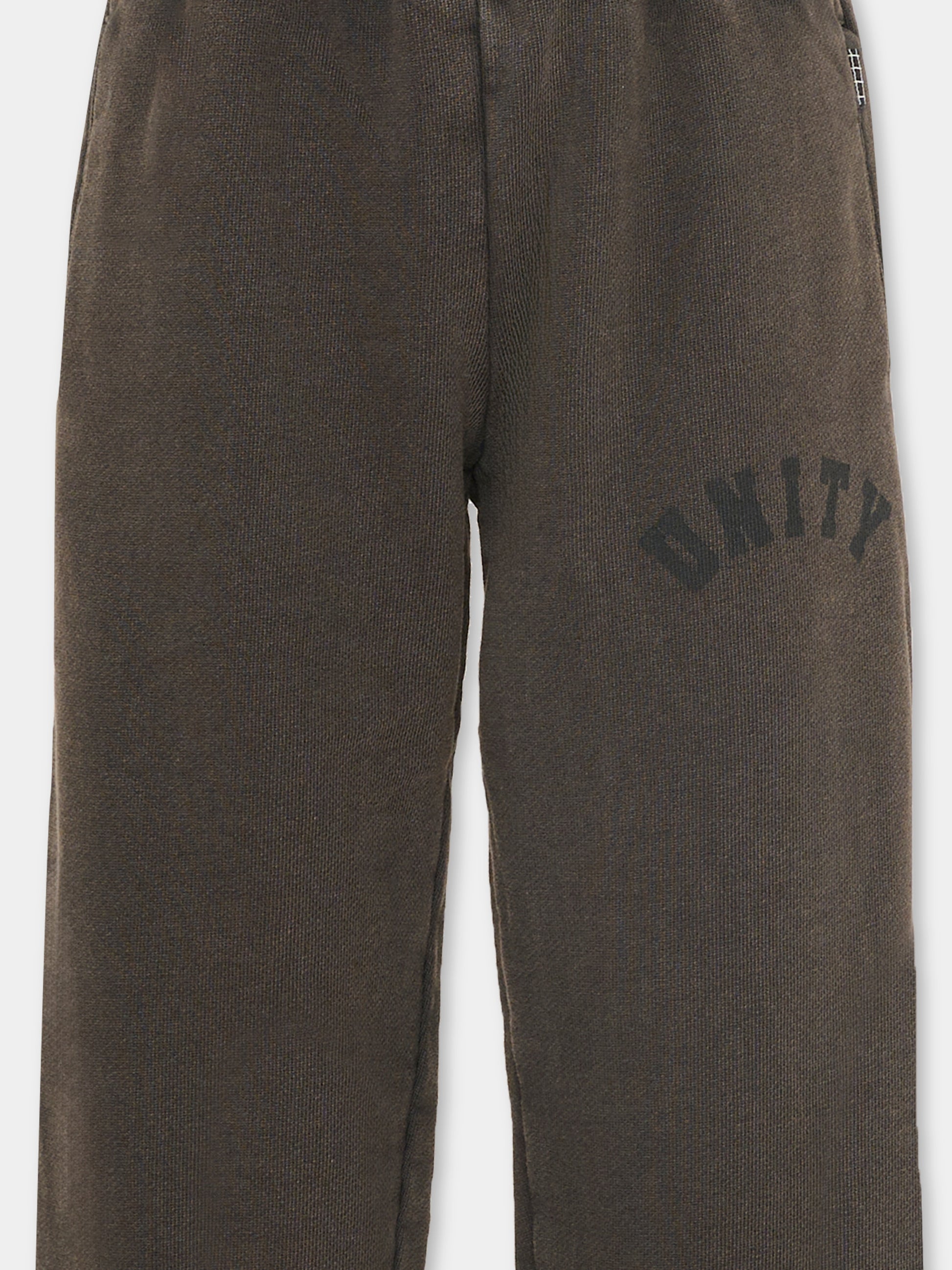 Pantaloni Adri grigi per bambini con scritta,Molo,1S26I201 5619