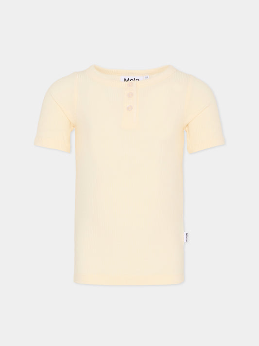 T-shirt Rosey avorio per bambina,Molo,2S26A205 2444