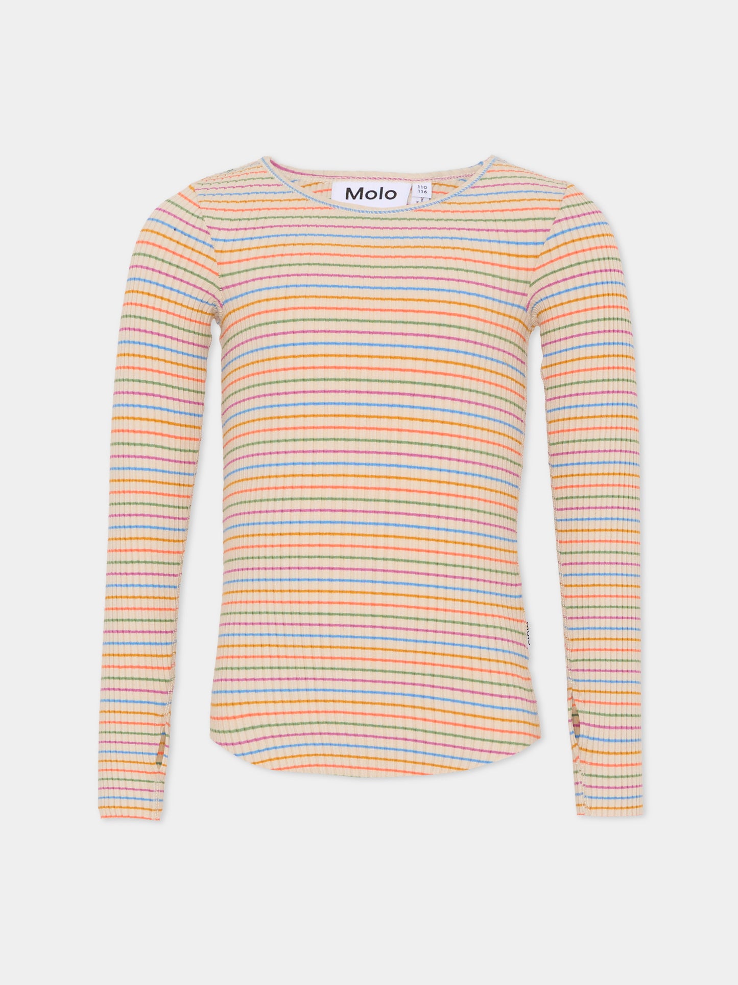 T-shirt Rochelle multicolor per bambina,Molo,2S26A406 9485