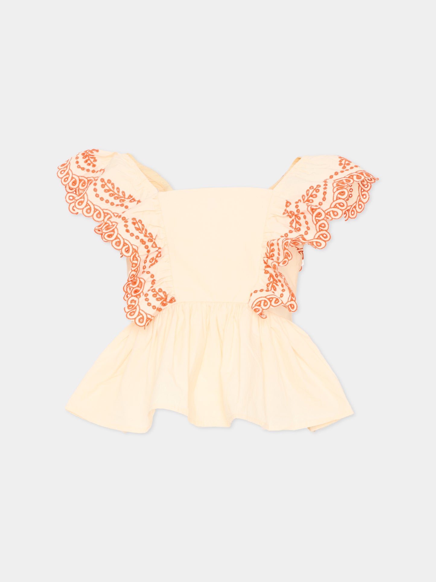 Top avorio Rosamond per bambina,Molo,2S26C301 2444