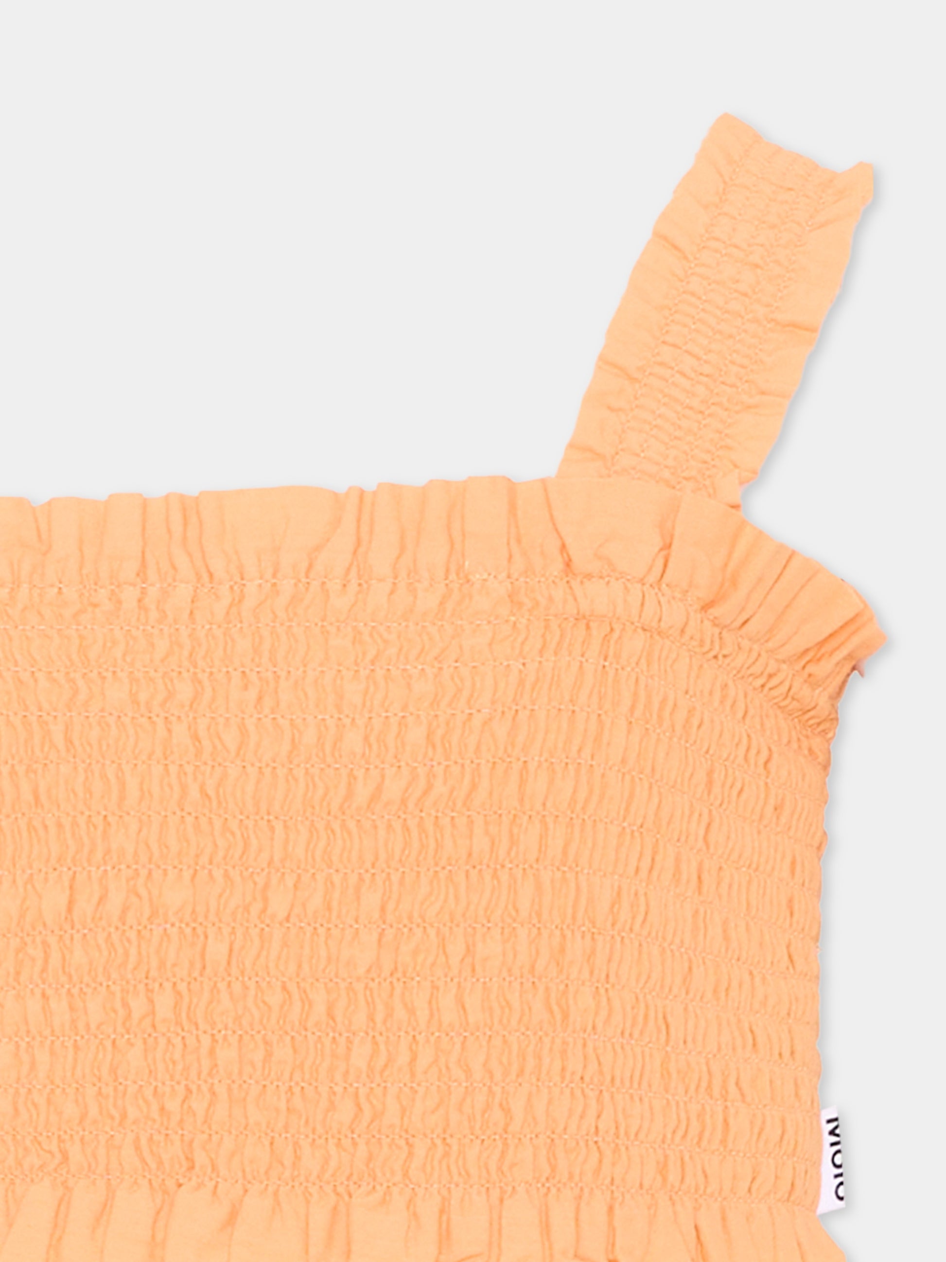 Top arancione Rolfia per bambina,Molo,2S26C401 5475