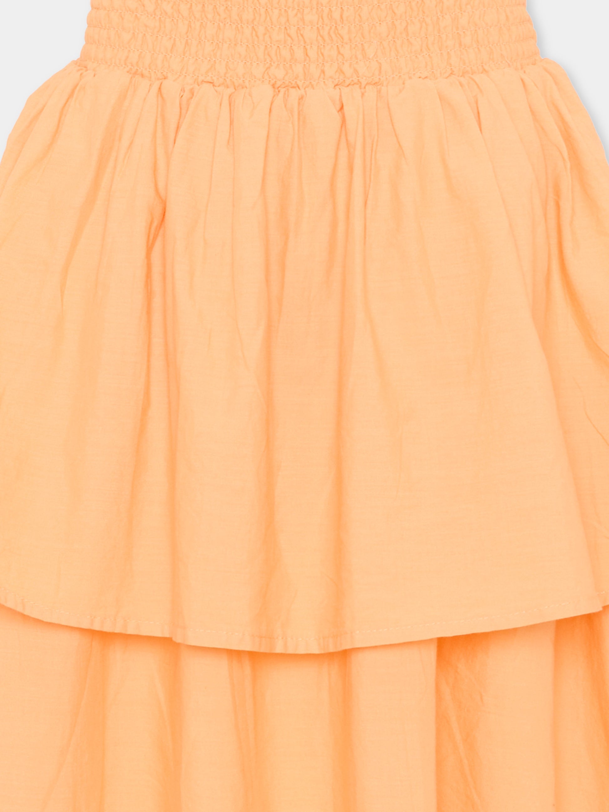 Gonna arancione Brenna per bambina,Molo,2S26D101 5475