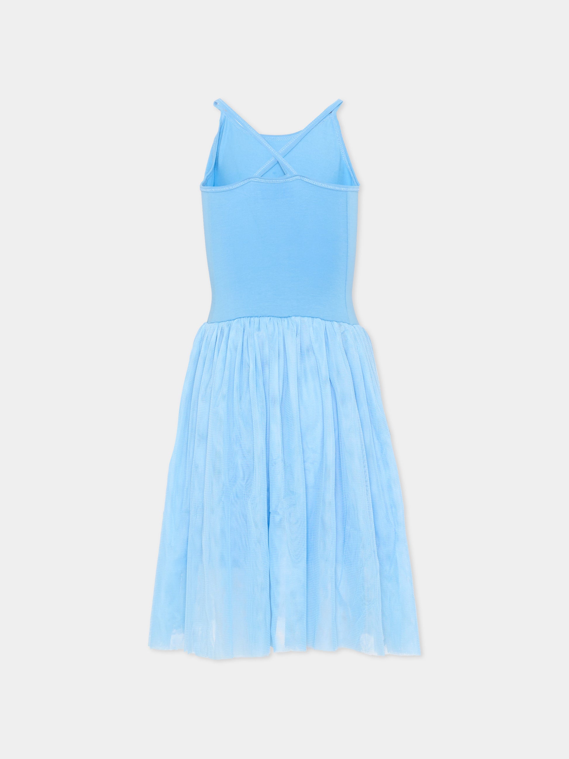 Vestito celeste Citrona per bambina,Molo,2S26E128 5637