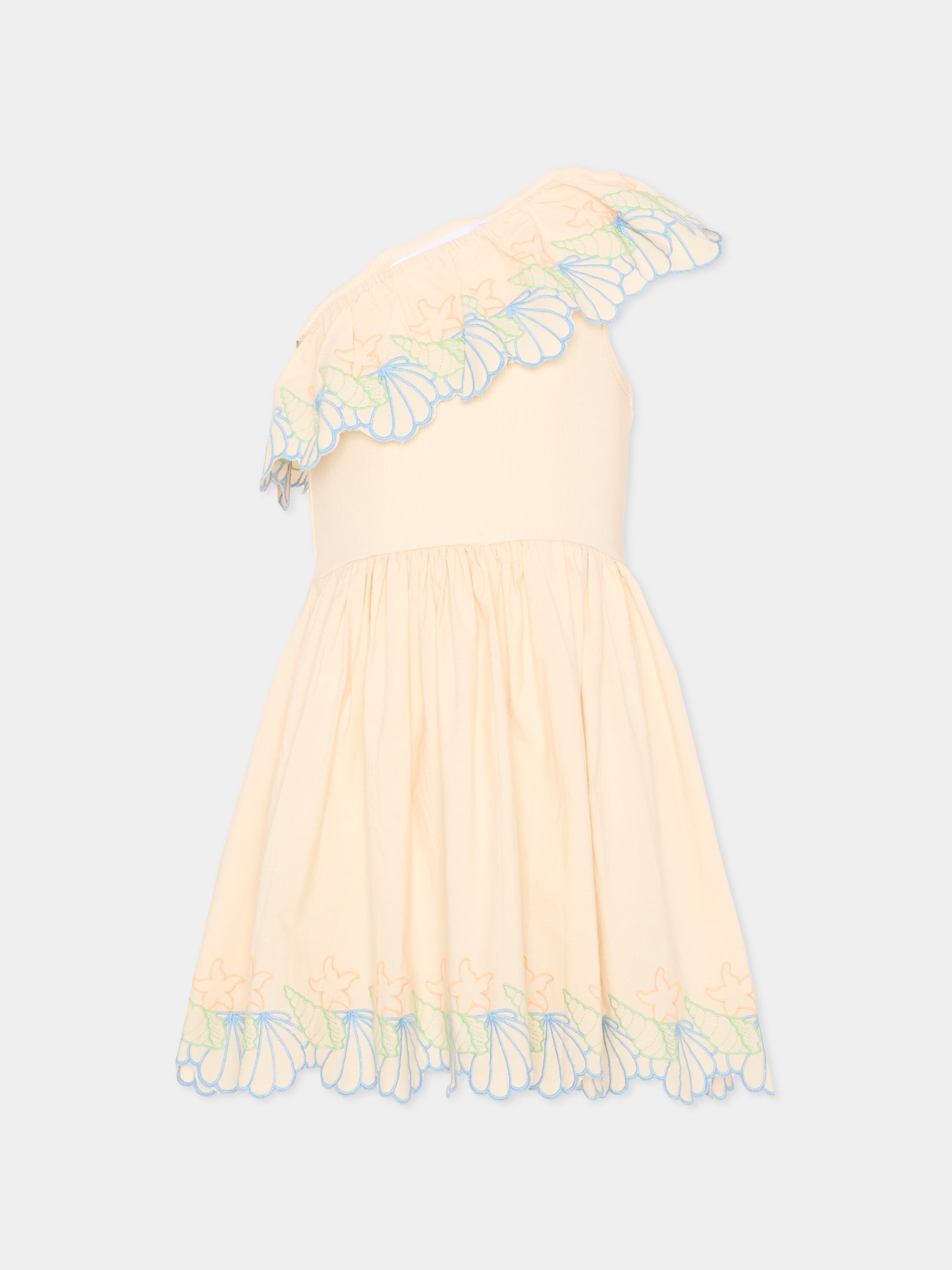 Vestito avorio Cato per bambina,Molo,2S26E132 2444