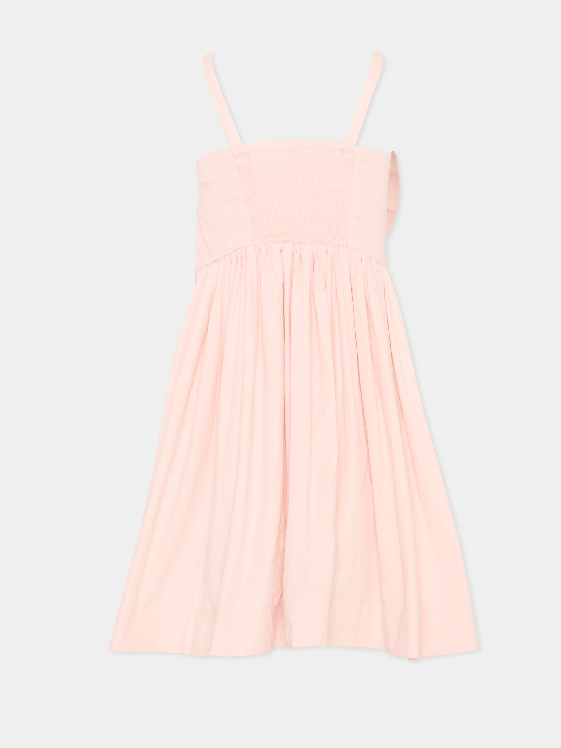 Abito rosa Caysi per bambina con maxi fiocco,Molo,2S26E140 5647