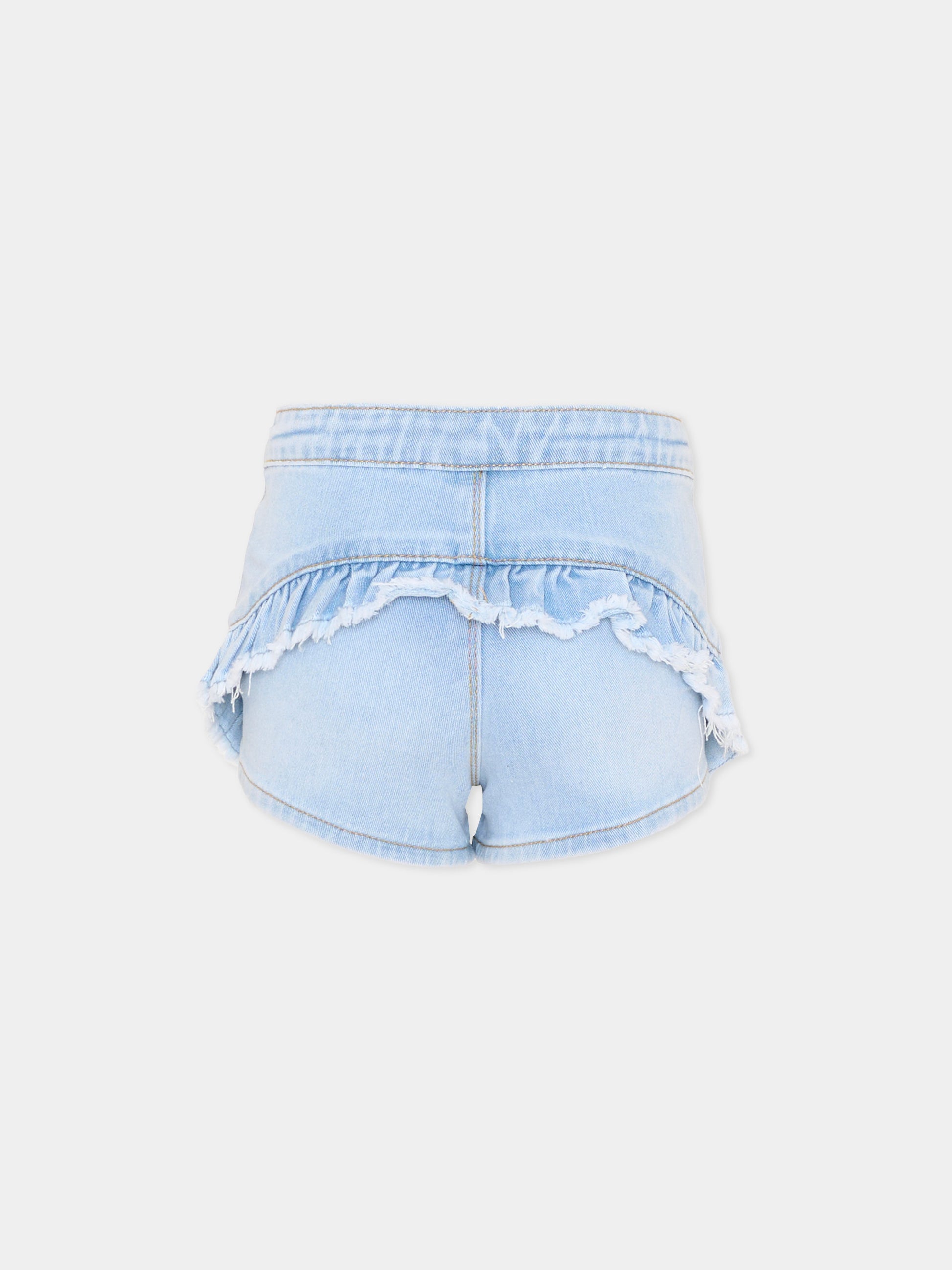 Shorts denim Agnetha per bambina,Molo,2S26H112 9484