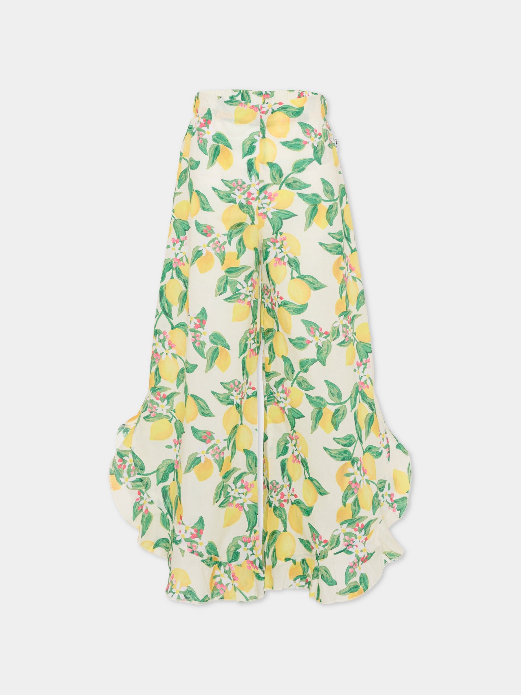 Copricostume Aretha multicolor per bambina con limoni,Molo,2S26I104 9505