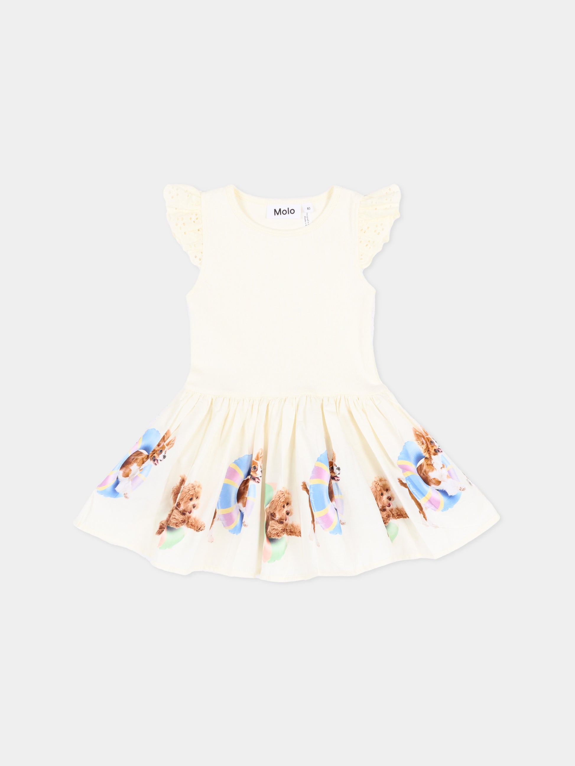 Vestito avorio Cimi per neonata,Molo,4S26E116 5666