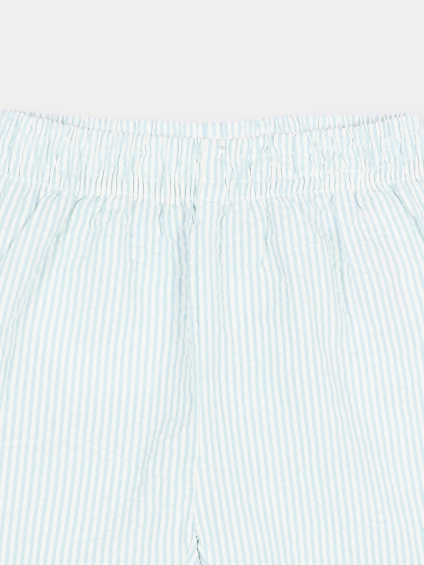 Shorts celesti Solar per neonato a righe,Molo,6S26H103 9568
