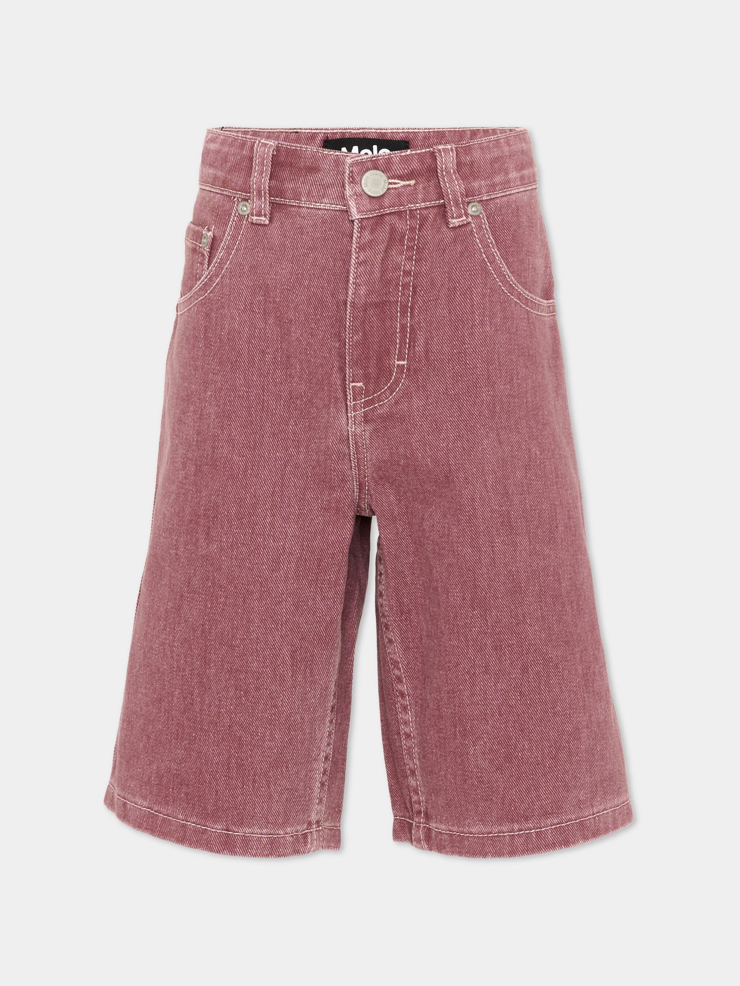 Shorts viola Art per bambina,Molo,6S26H105 5655