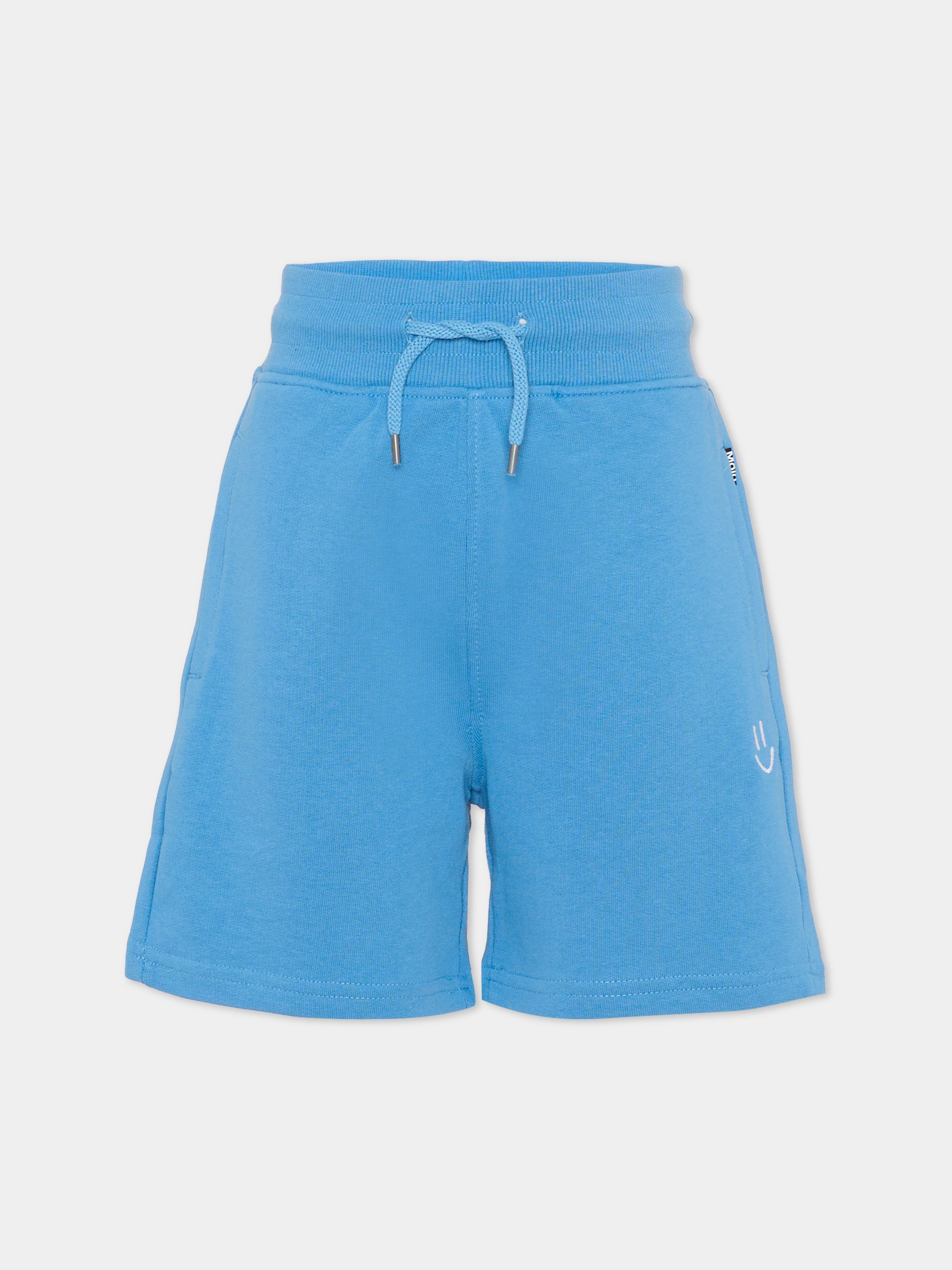 Shorts Alw azzurro per bambini con smile,Molo,6S26H201 5615