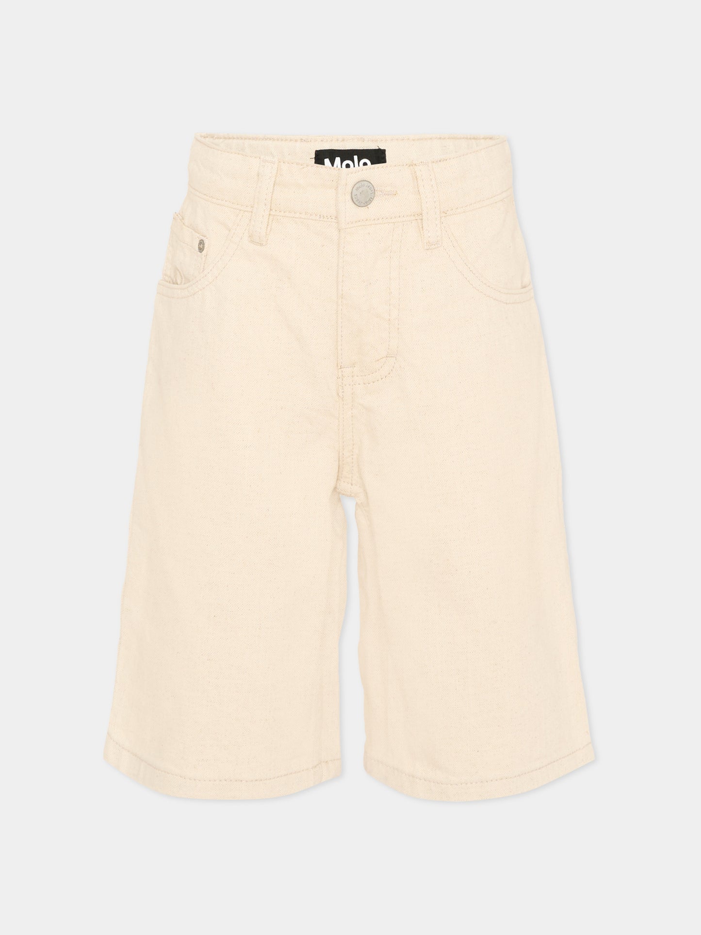 Shorts beige Alpha per bambini,Molo,6S26H301 8894
