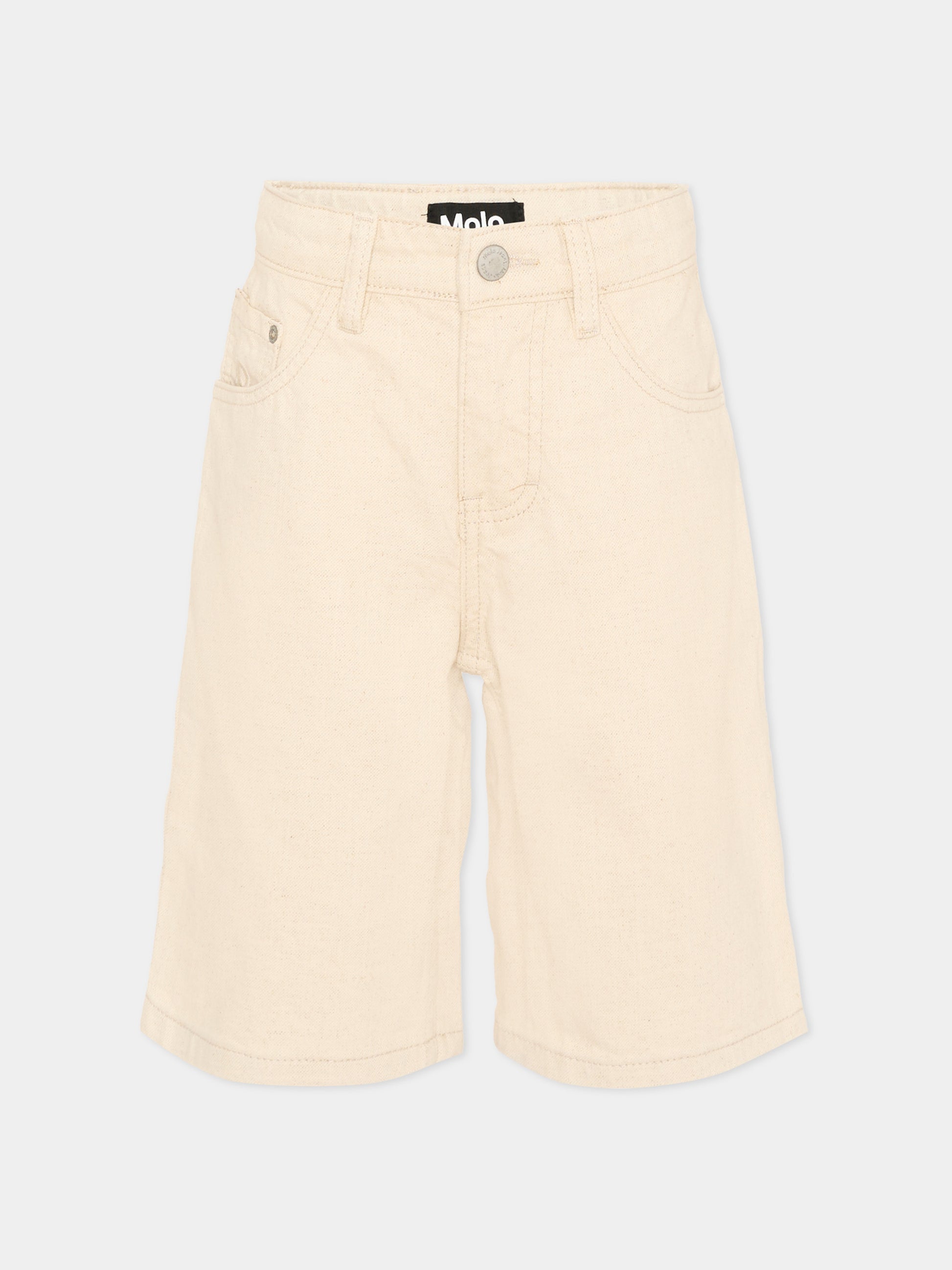 Shorts beige Alpha per bambini,Molo,6S26H301 8894
