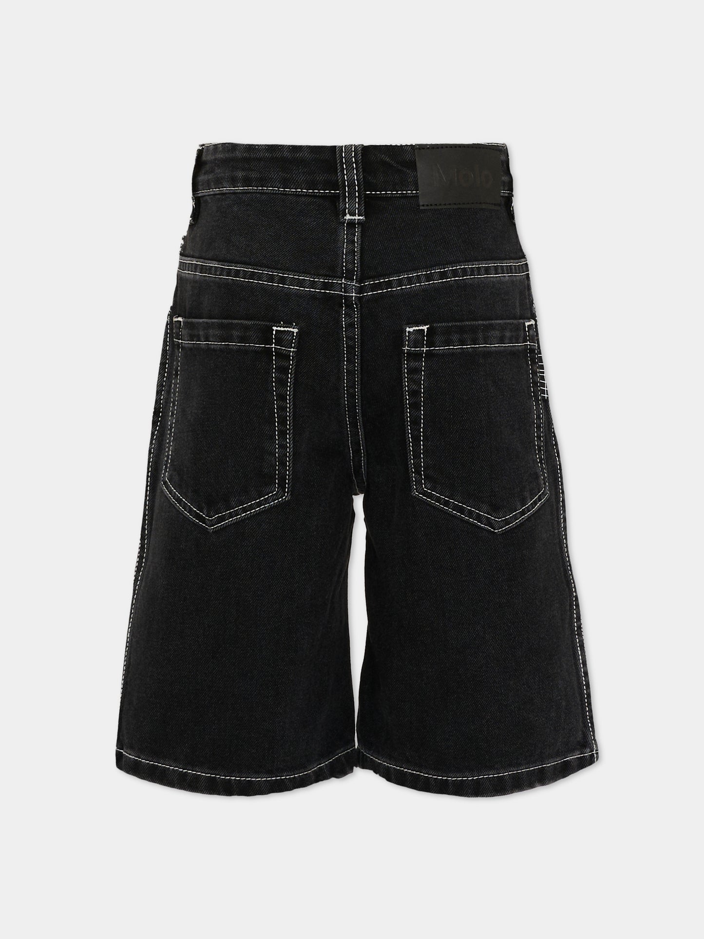 Shorts Alpha neri per bambini,Molo,6S26H303 1866