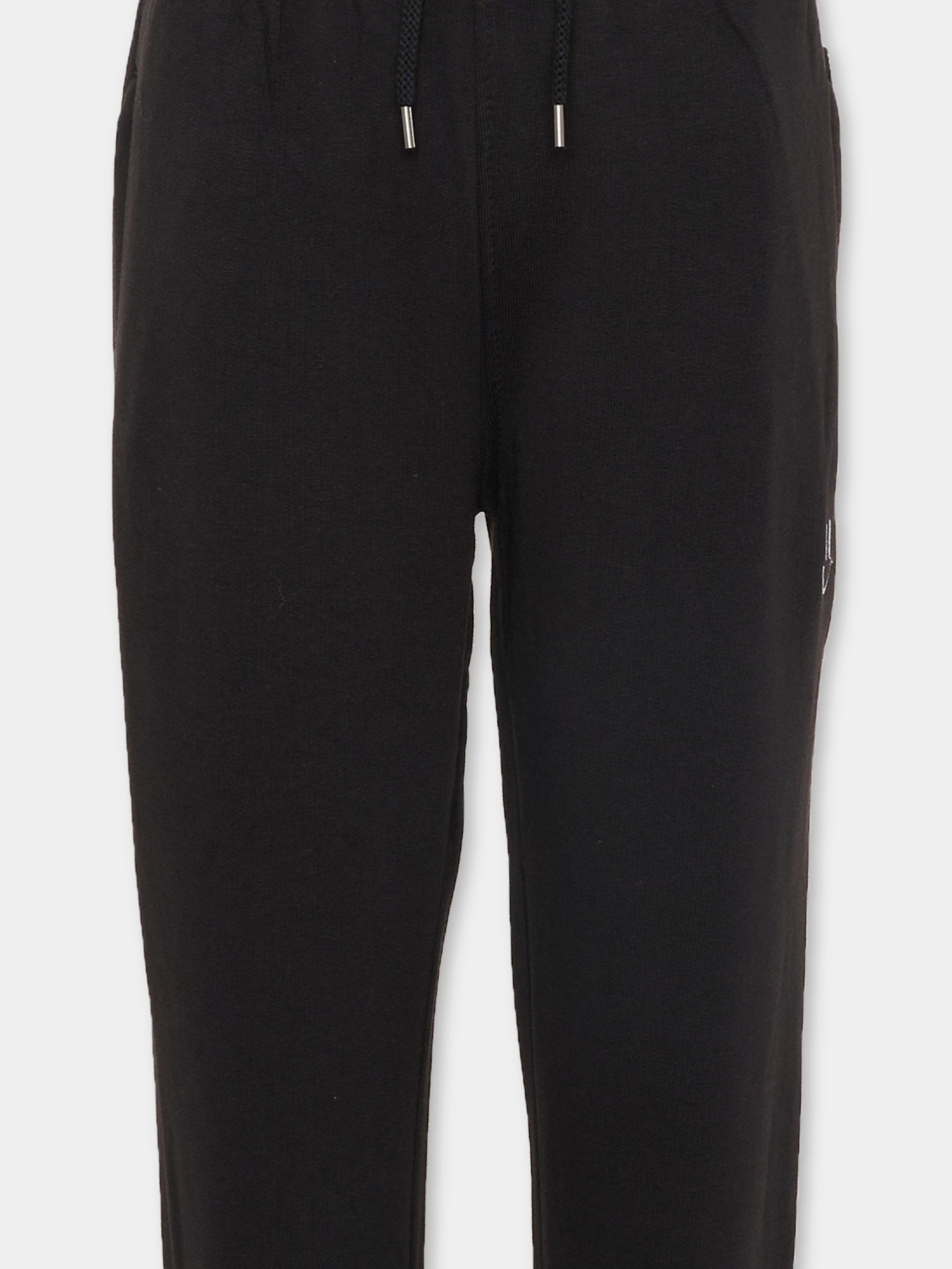 Pantaloni Alvar neri per bambini con smile,Molo,6S26I201 0099