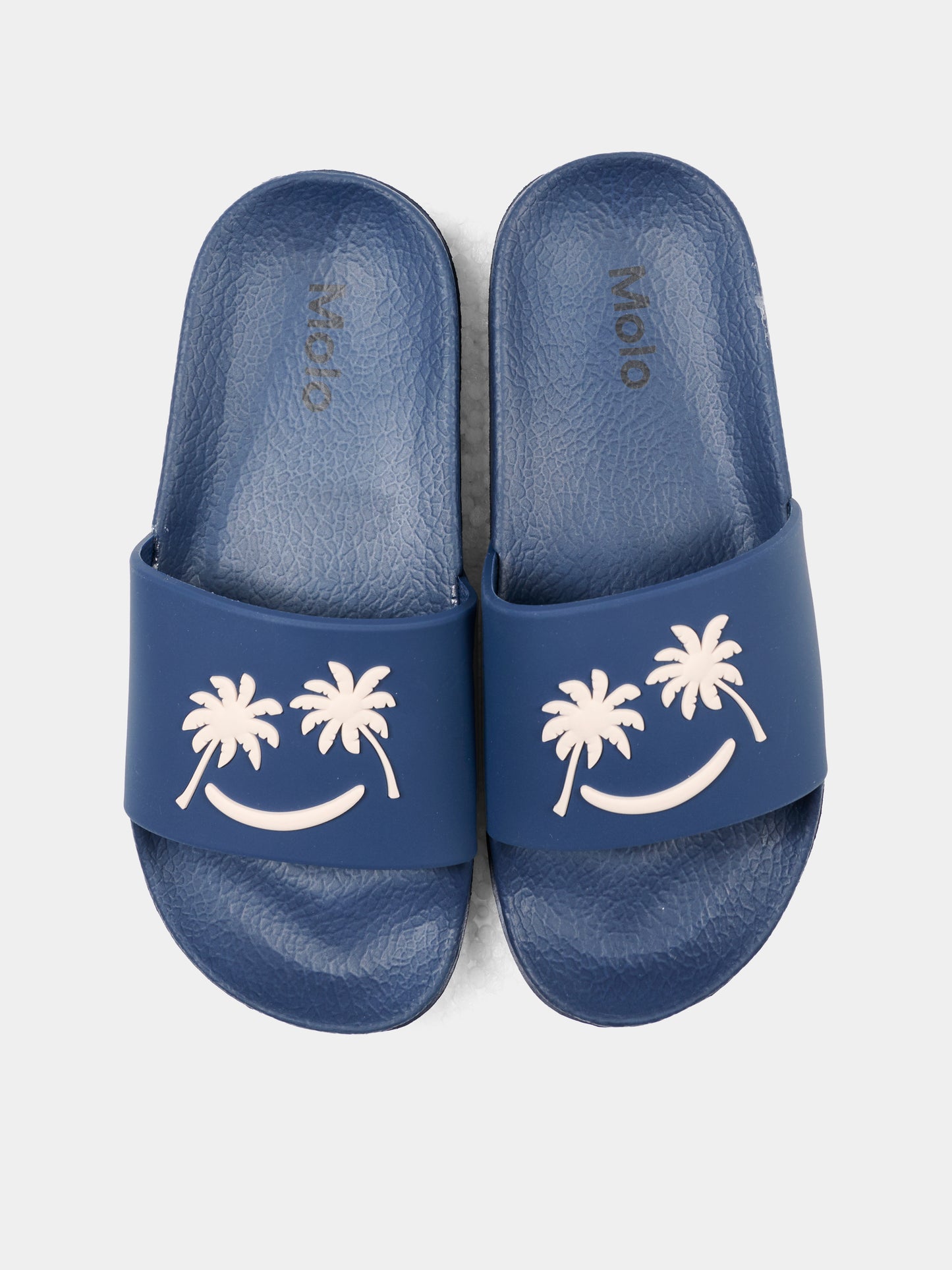 Ciabatte Zhappy blu per bambini con smile e palme,Molo,7S26U201 5618