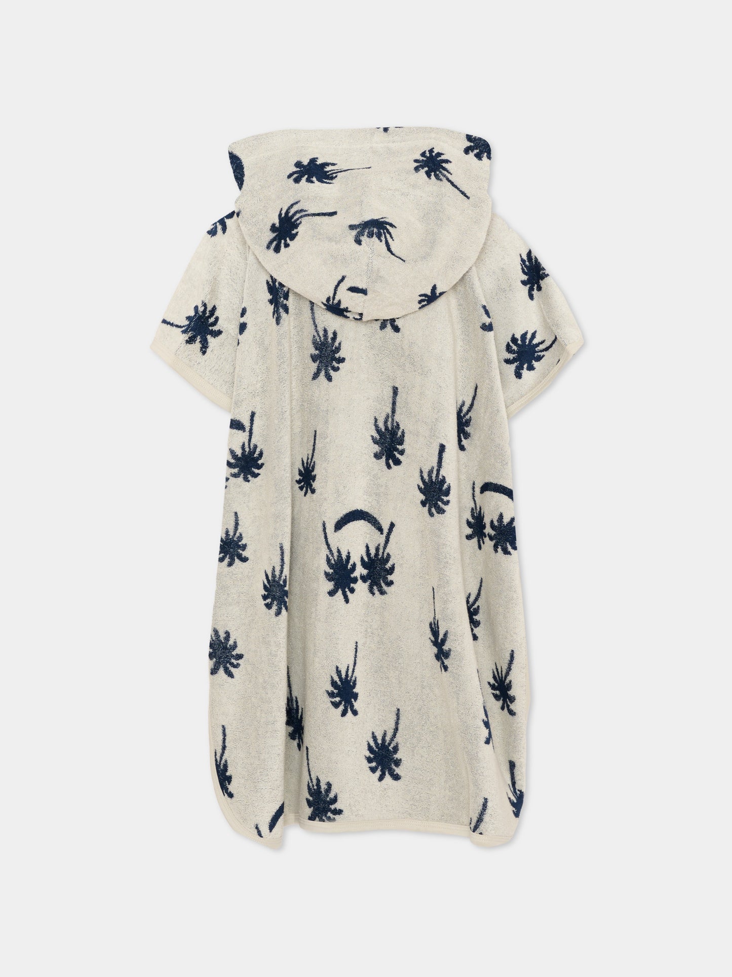 Accappatoio grigio Beach Cover Up per bambino con palme,Molo,7S26Y101 9519