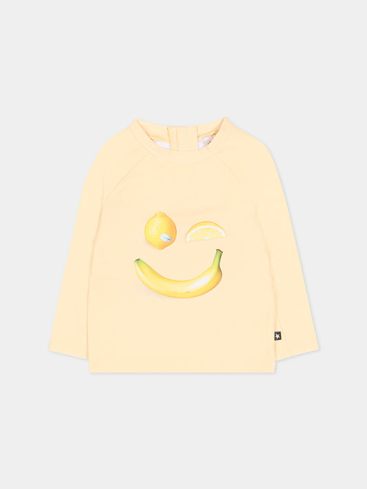 T-shirt Anti UV Nemo gialla per neonati con smile,Molo,8S26P203 5199