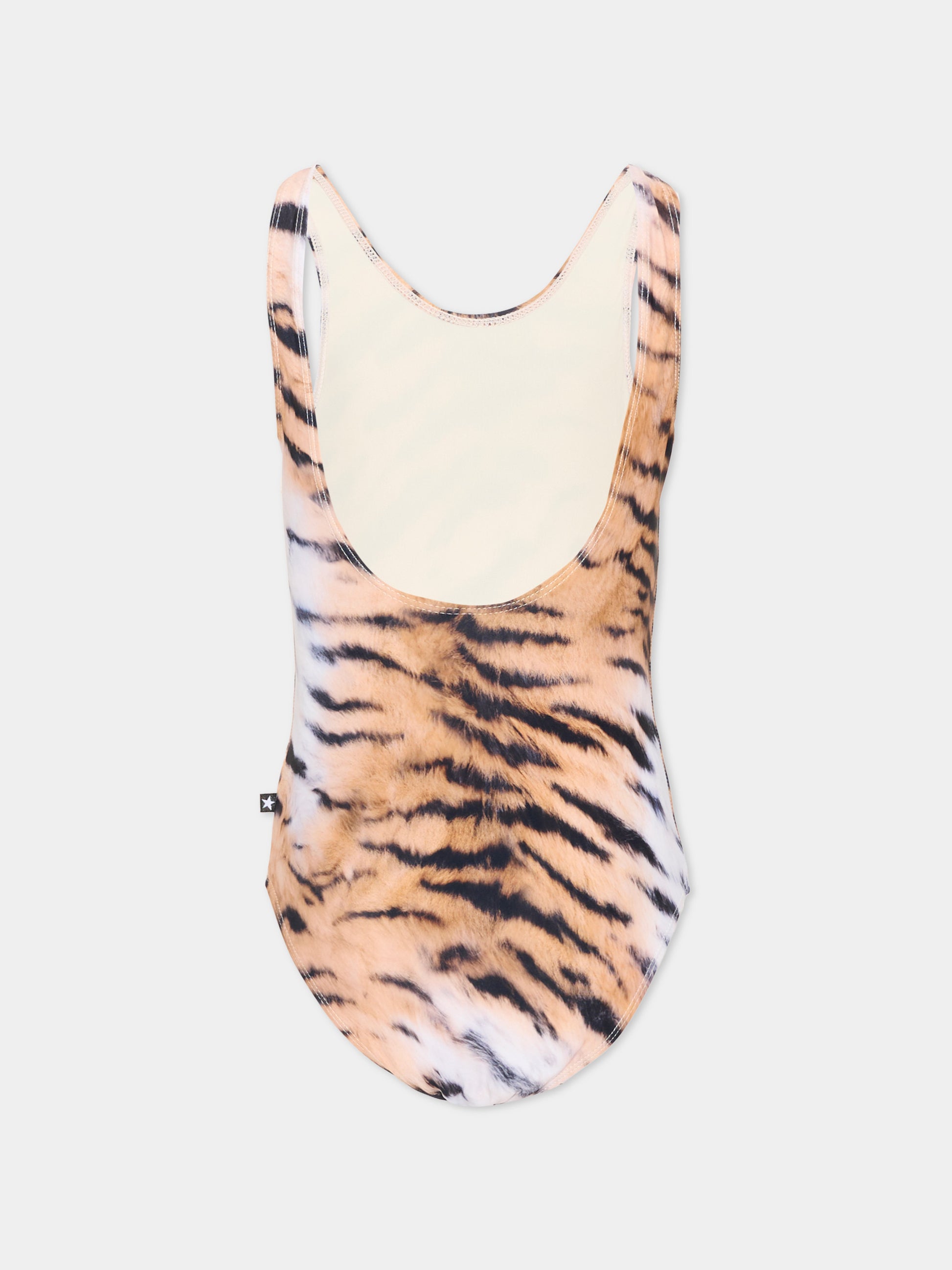 Costume intero multicolor Nika per bambina animalier,Molo,8S26P509 9534