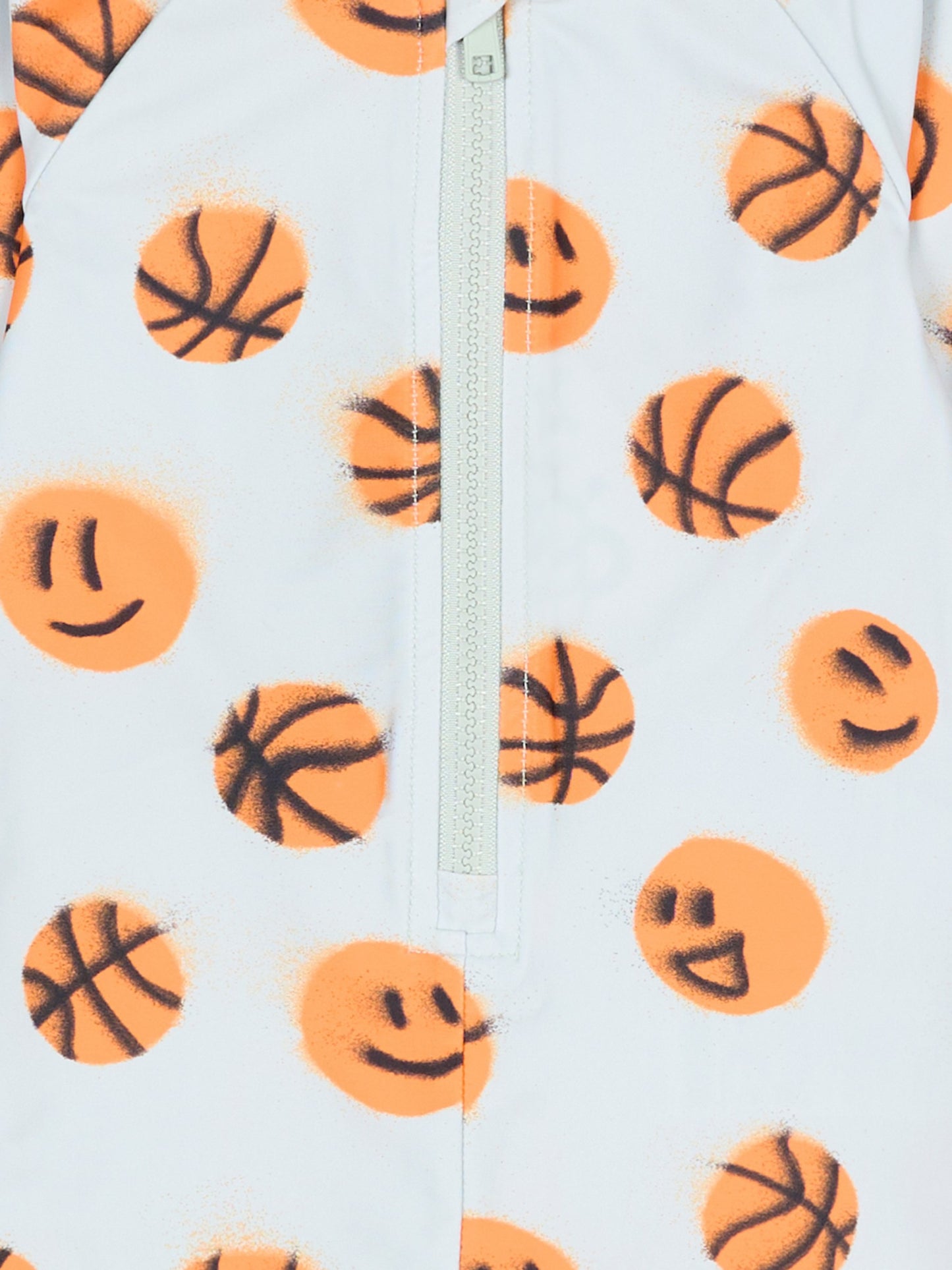 Costume Neka LS Anti UV celeste per neonato con smile,Molo,8S26P528 9532