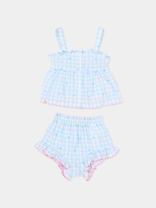 Completo sportivo multicolor per neonata,Billieblush,U21800 V21