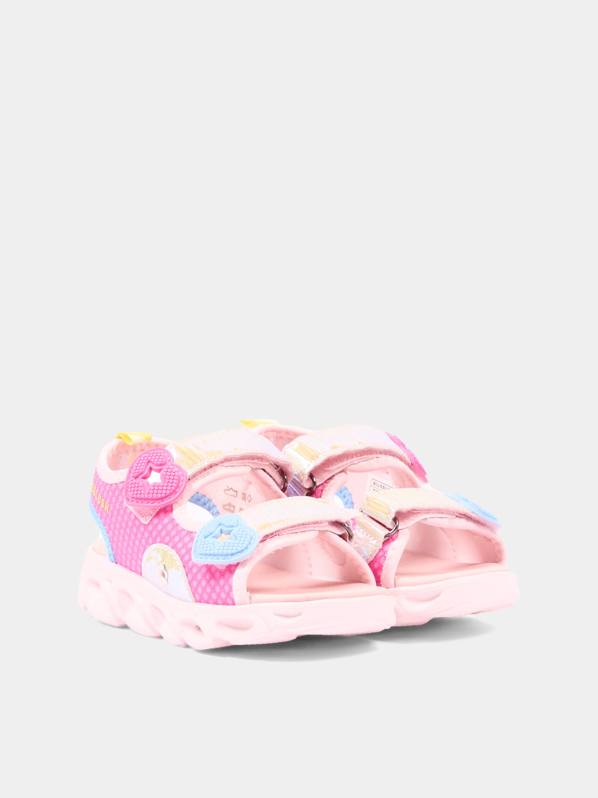 Sandali rosa per bambina luminosi,Billieblush,U21992 46N