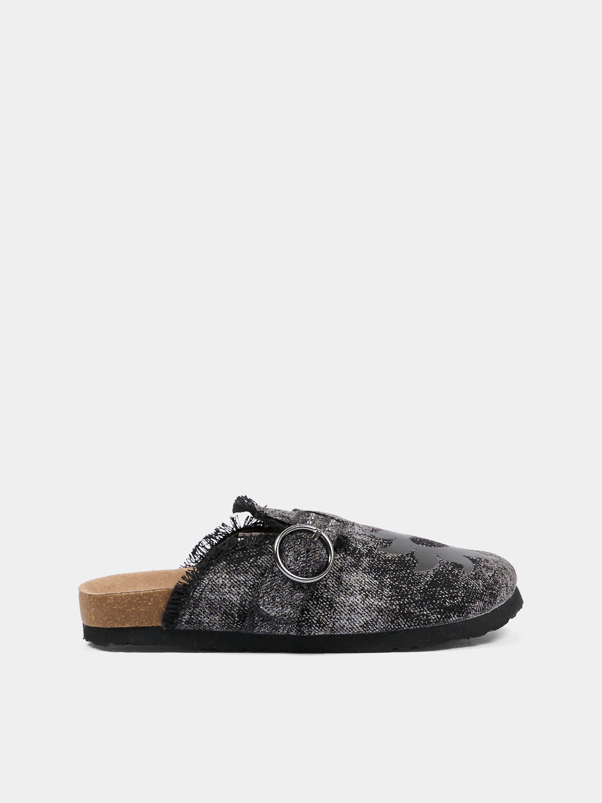 Sabot neri per bambina con sole,Billieblush,U22005 089