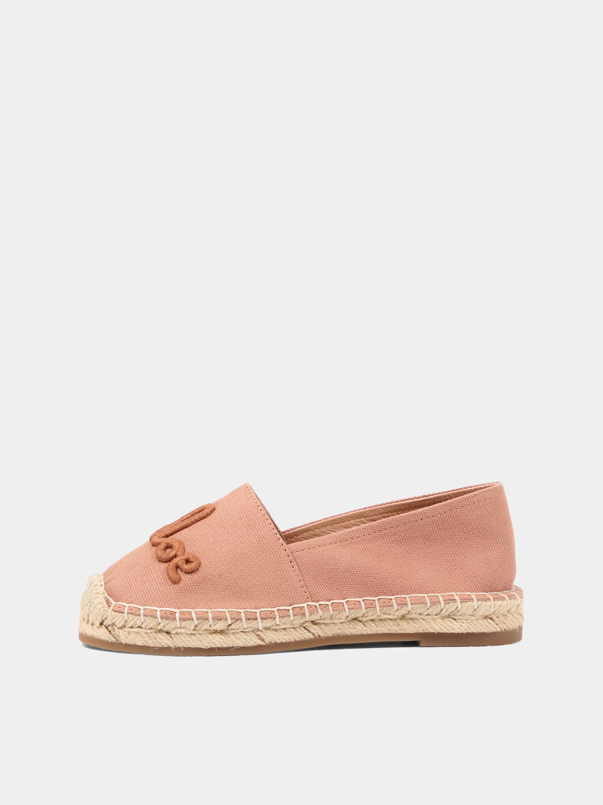 Espadrillas rosa per bambina con logo,Chloé Kids,C20879 239