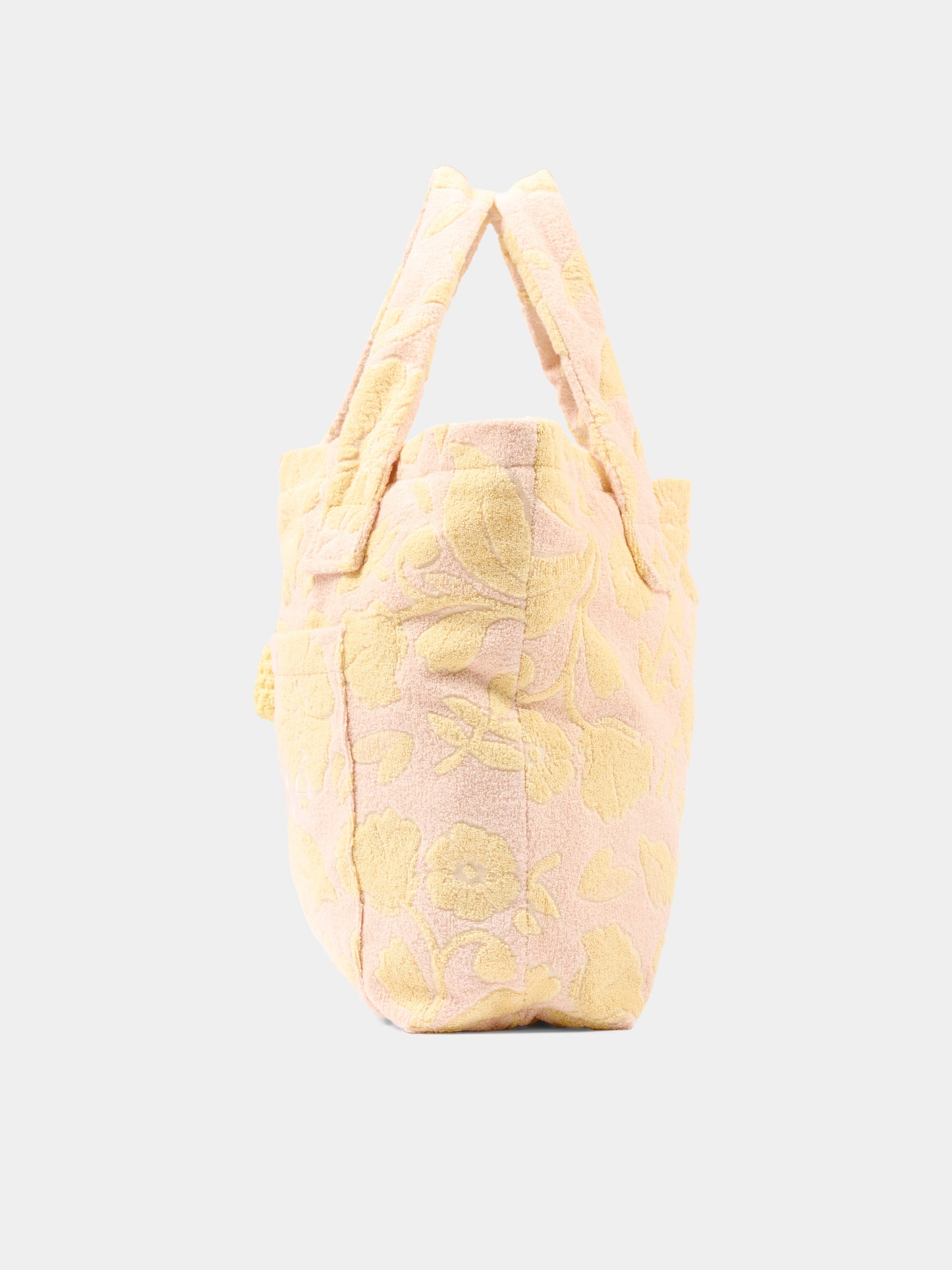 Borsa rosa per bambina con logo ricamato,Chloé Kids,C21227 S05