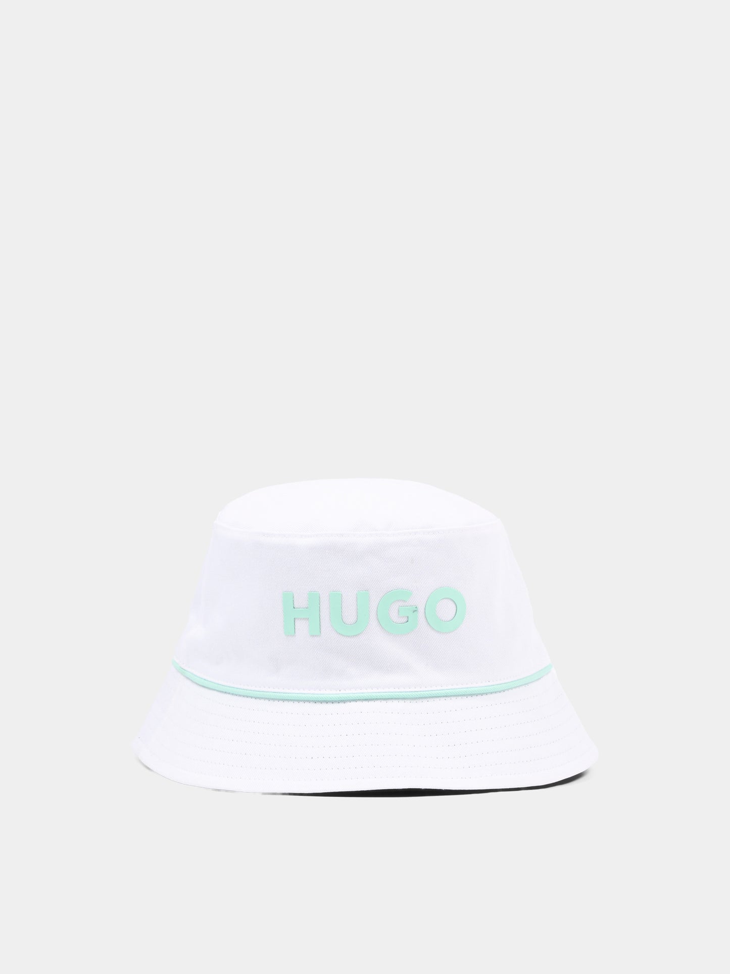 Cloche nera per bambini con logo,Hugo,G01165 09B