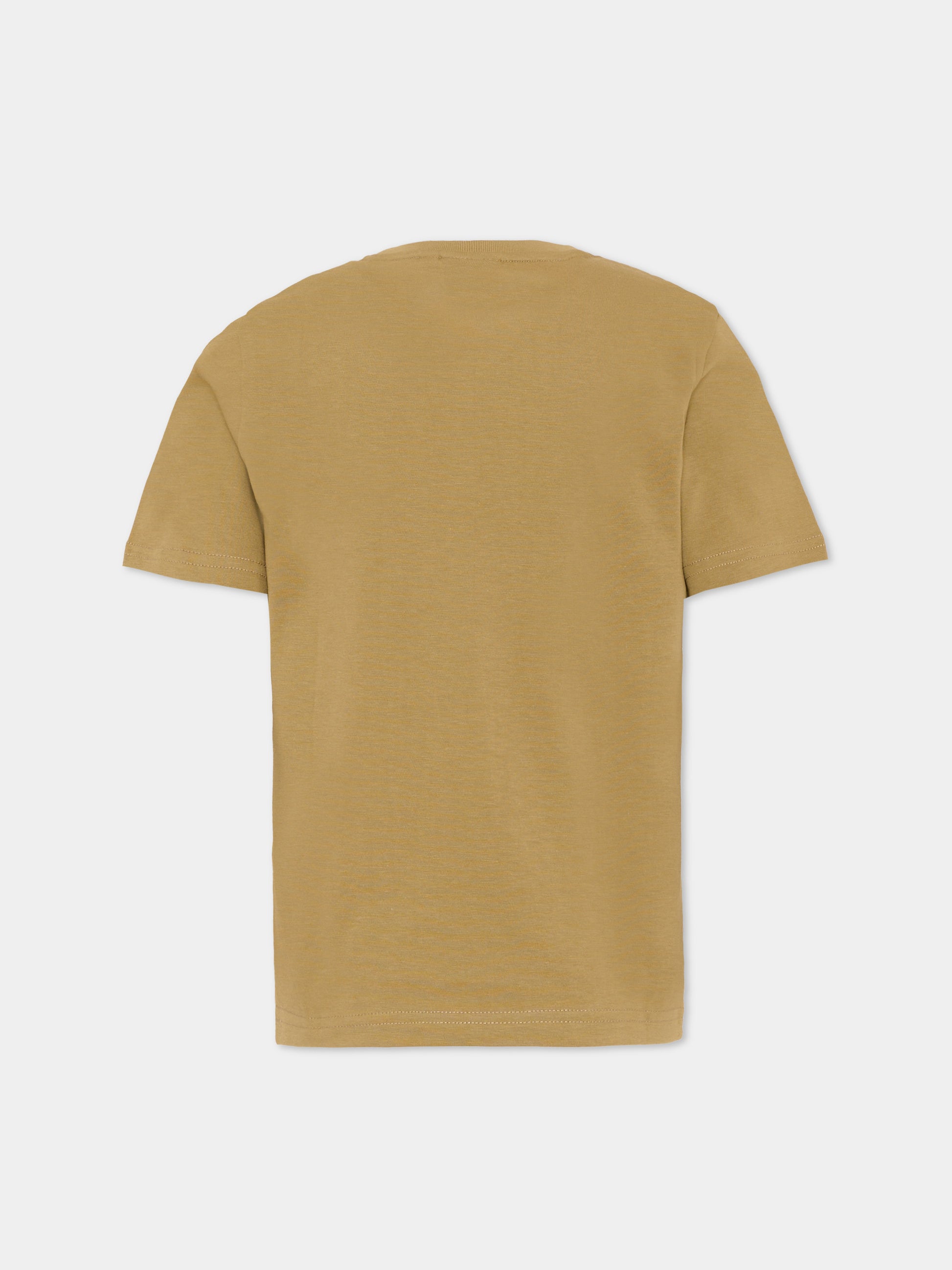 T-Shirt verde con logo per bambino,Boss,J52711 295