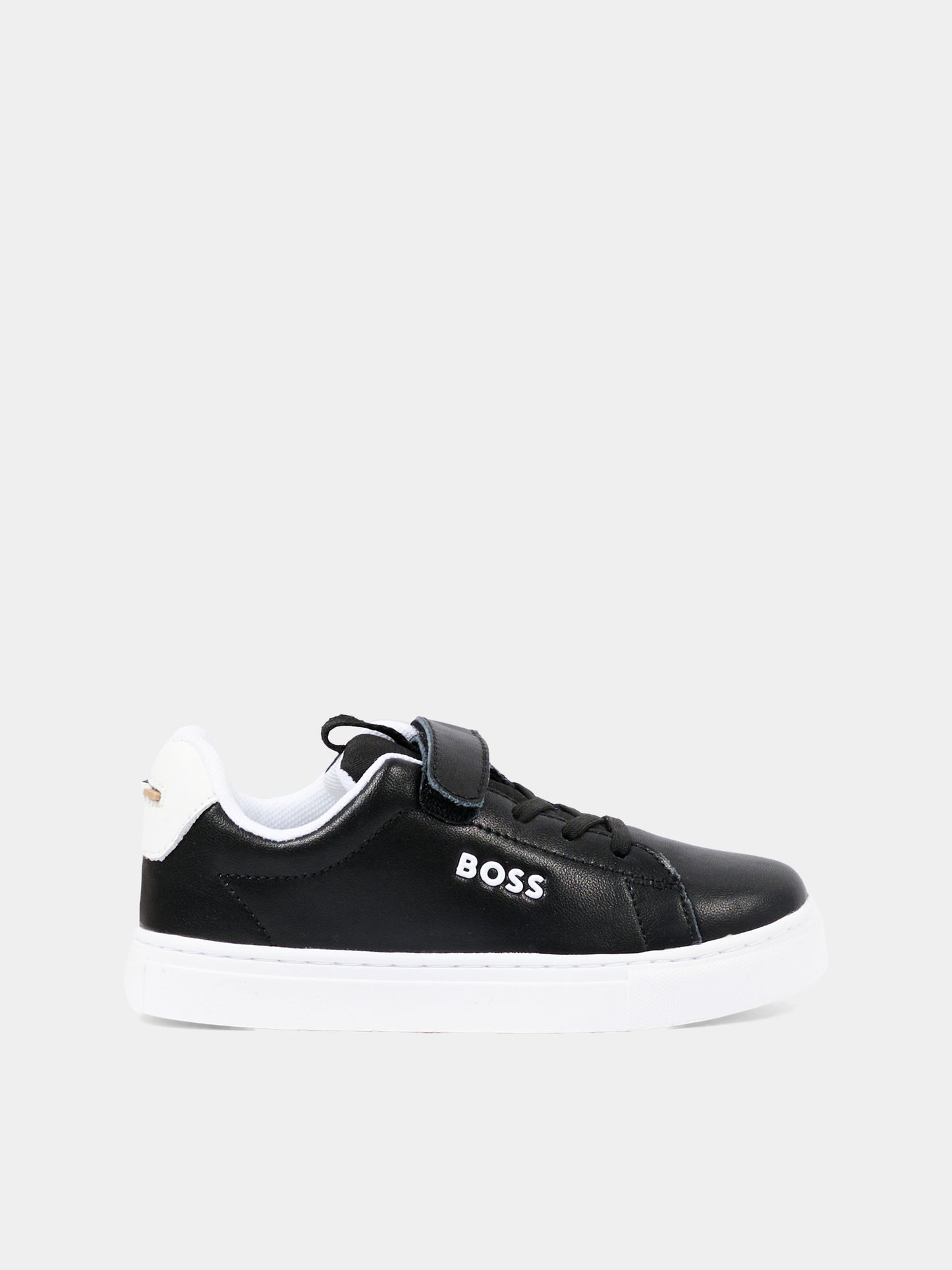 Sneakers nere per bambino con logo,Boss,J52824 09B