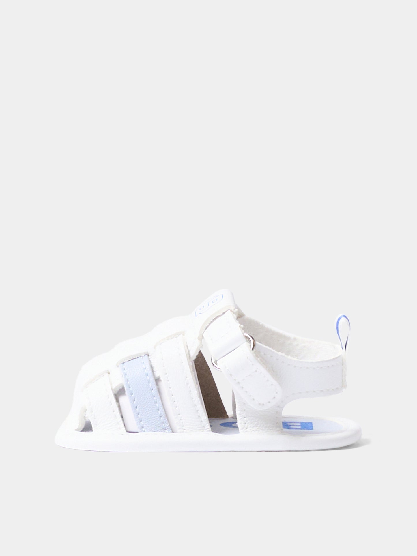 Sandali multicolor per neonato con logo,Boss,J52834 813