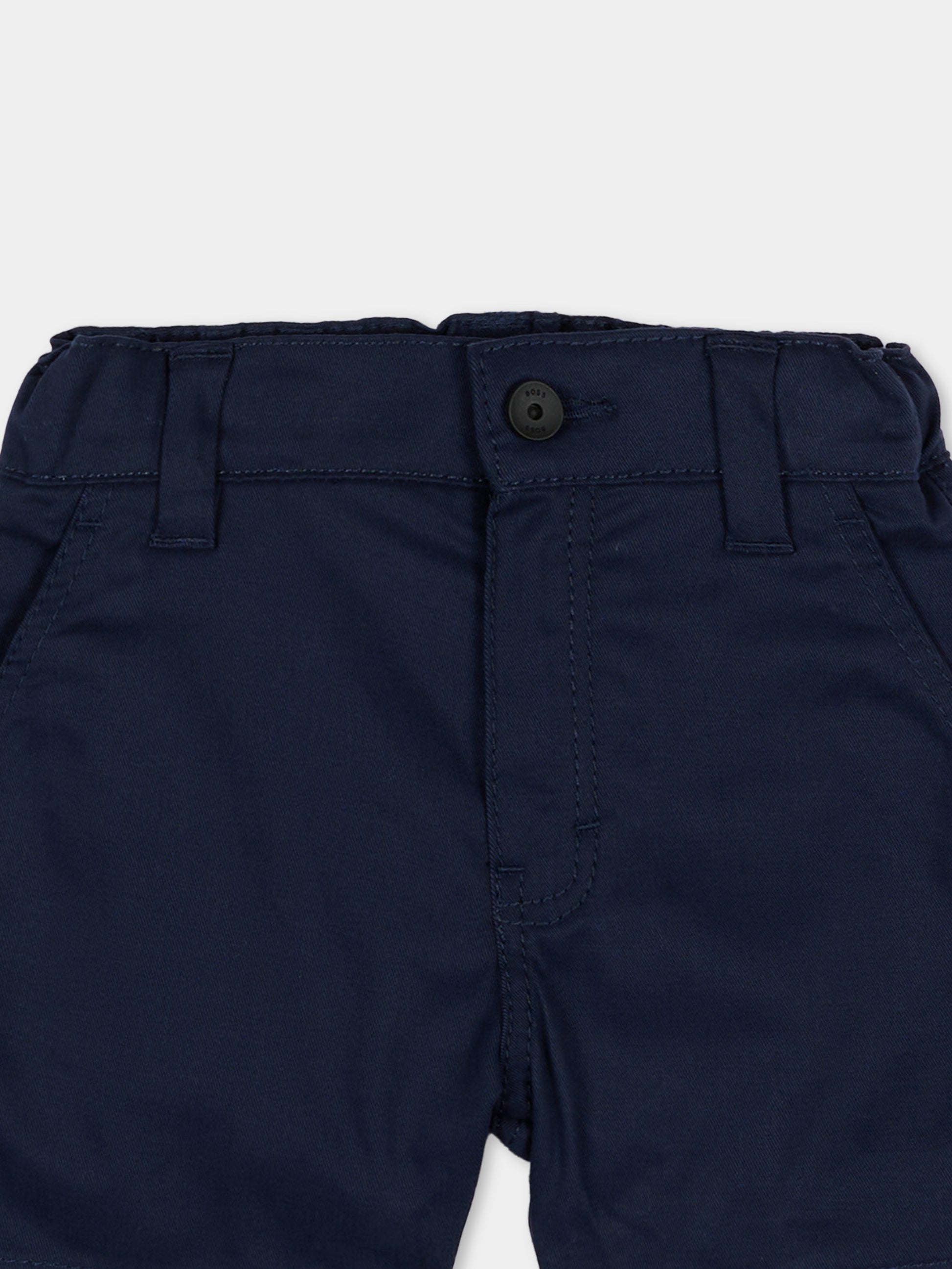 Shorts blu per neonato,Boss,J52870 849