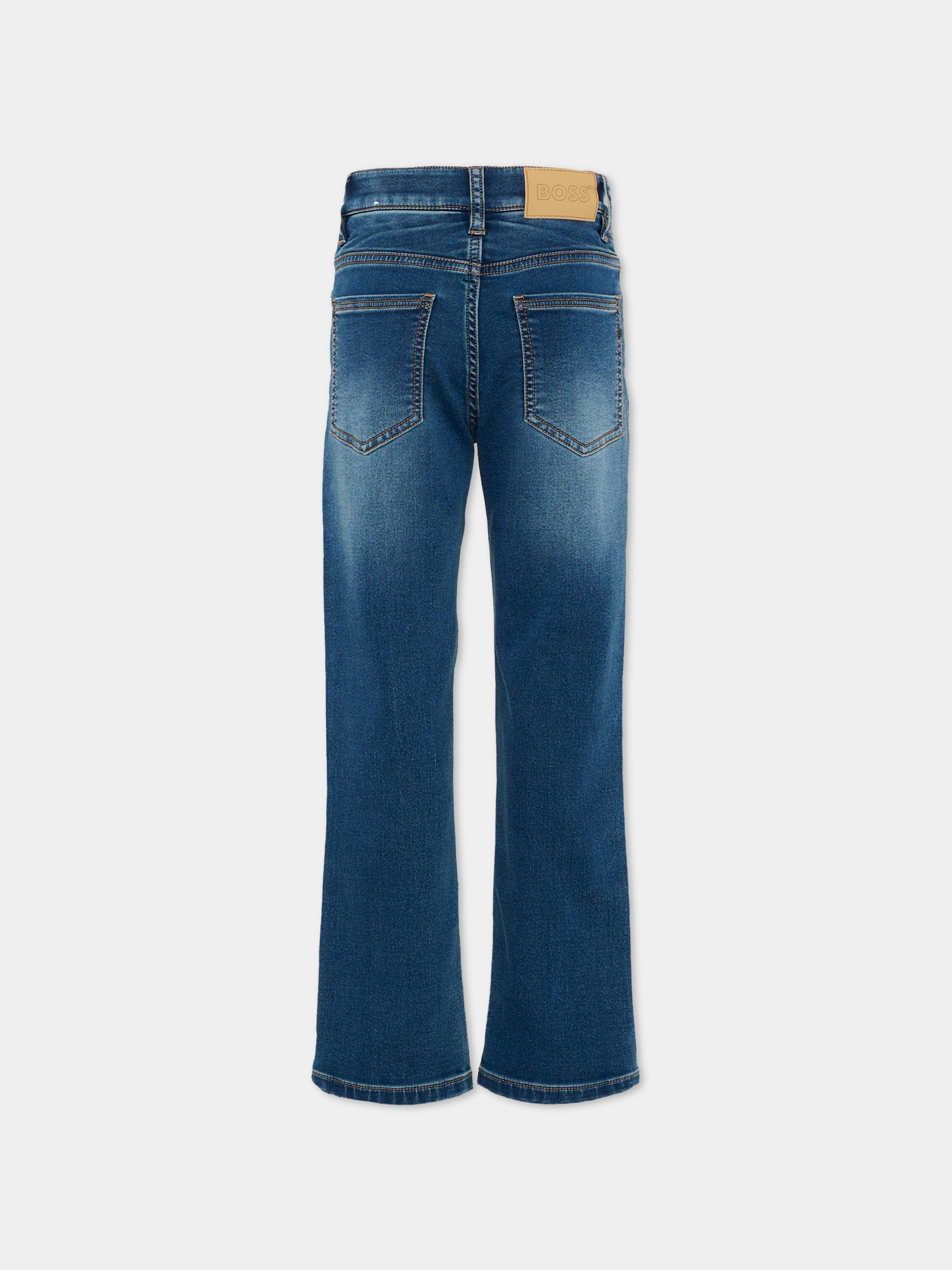 Jeans denim per bambino,Boss,J52920 Z78