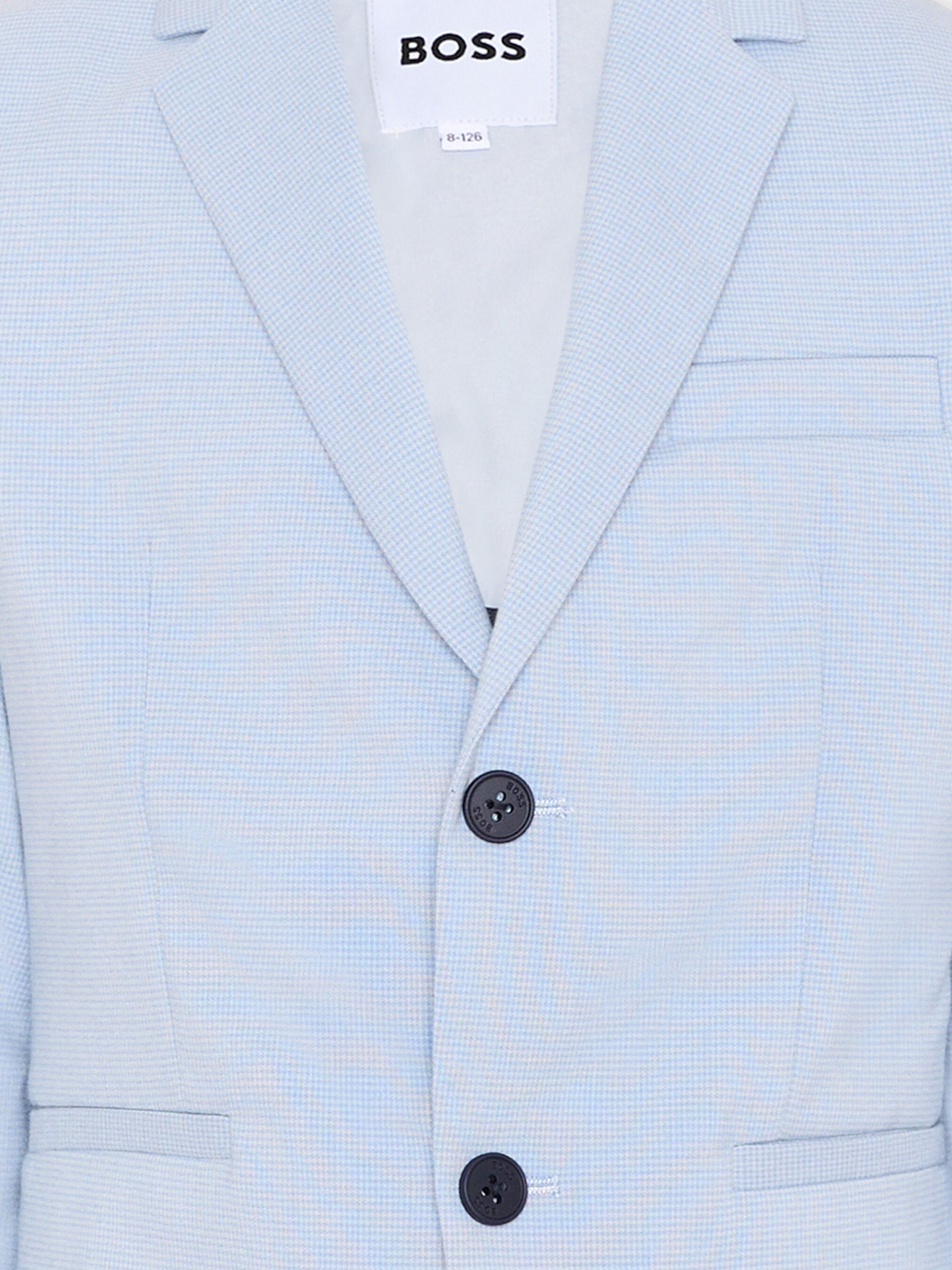 Giacca celeste per bambino,Boss,J52995 057