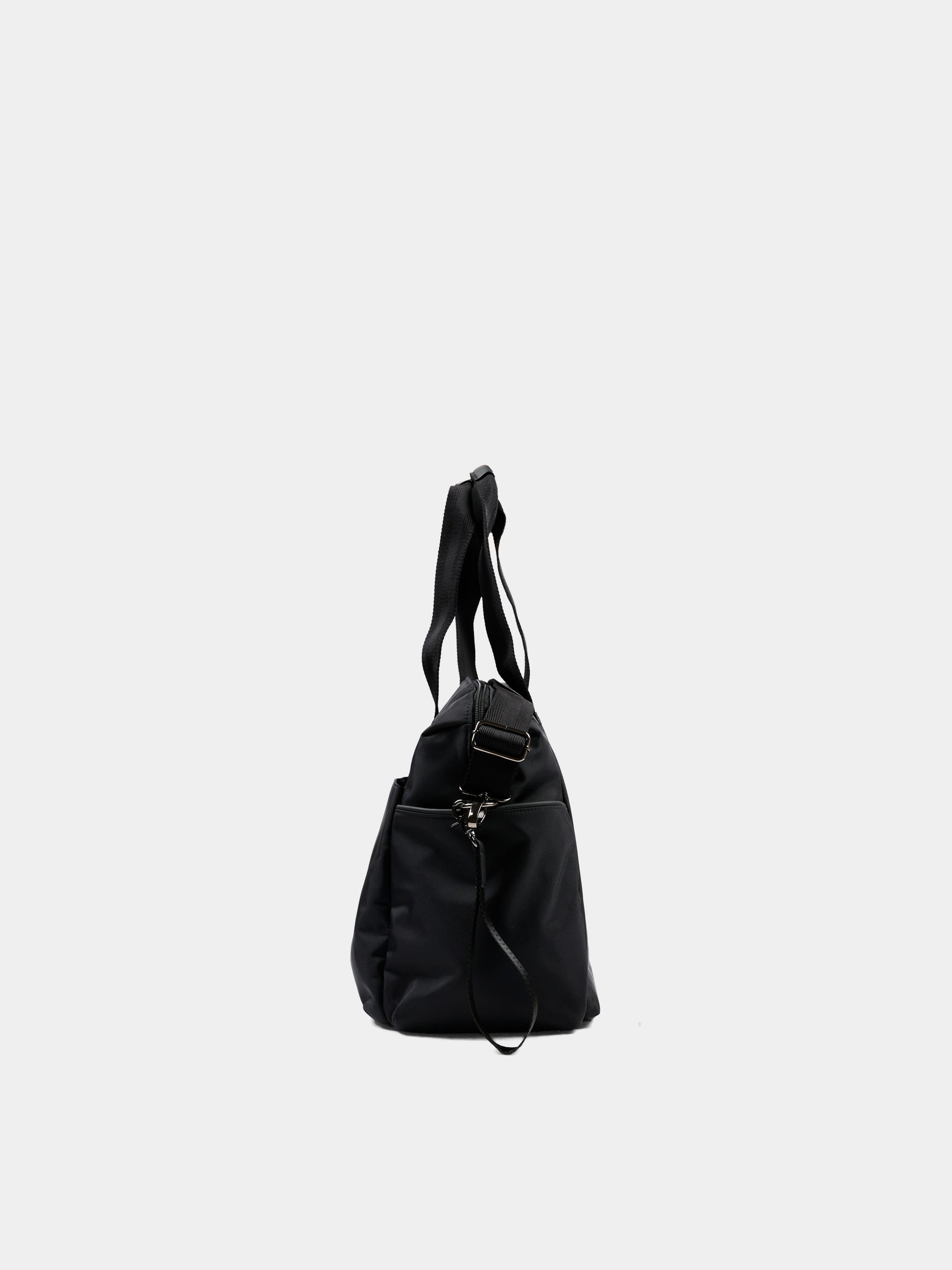 Borsa mamma nero per neonato con logo,Boss,J53106 09B