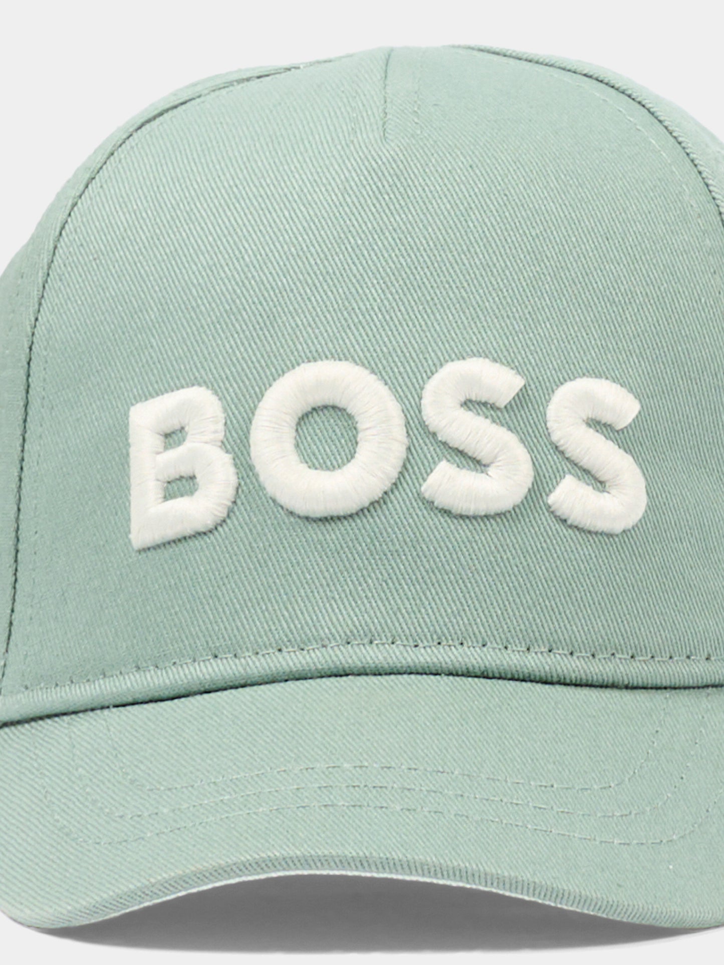 Cappello verde per neonato con logo,Boss,J53142 64U