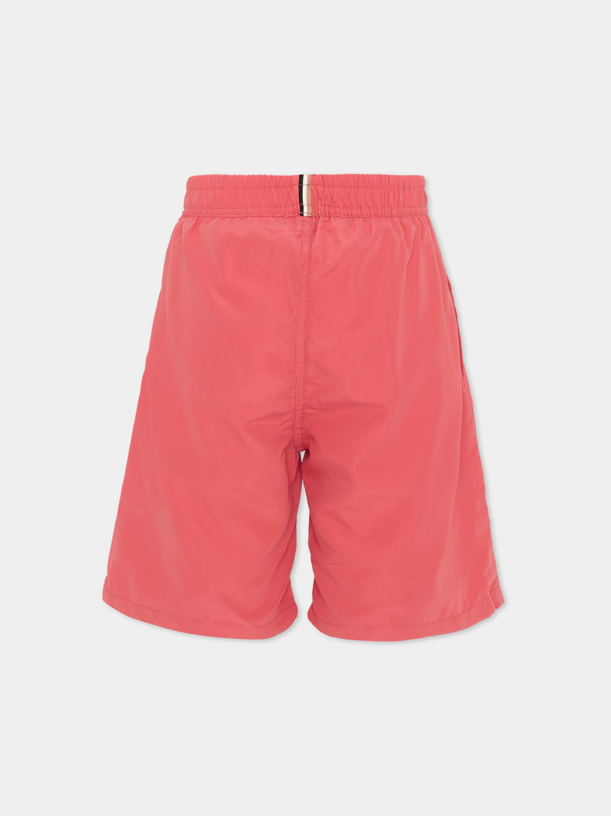 Boxer mare rosso per bambino logo,Boss,J53171 48B