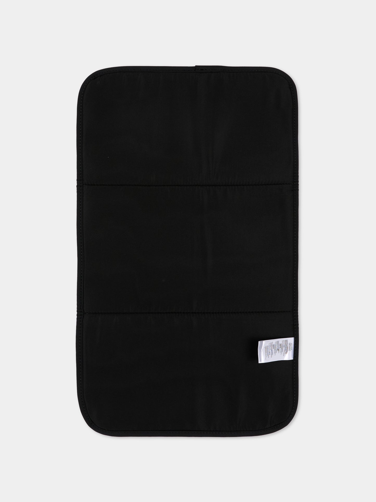 Borsa mamma nera per neonati con logo,Boss,J53178 09B