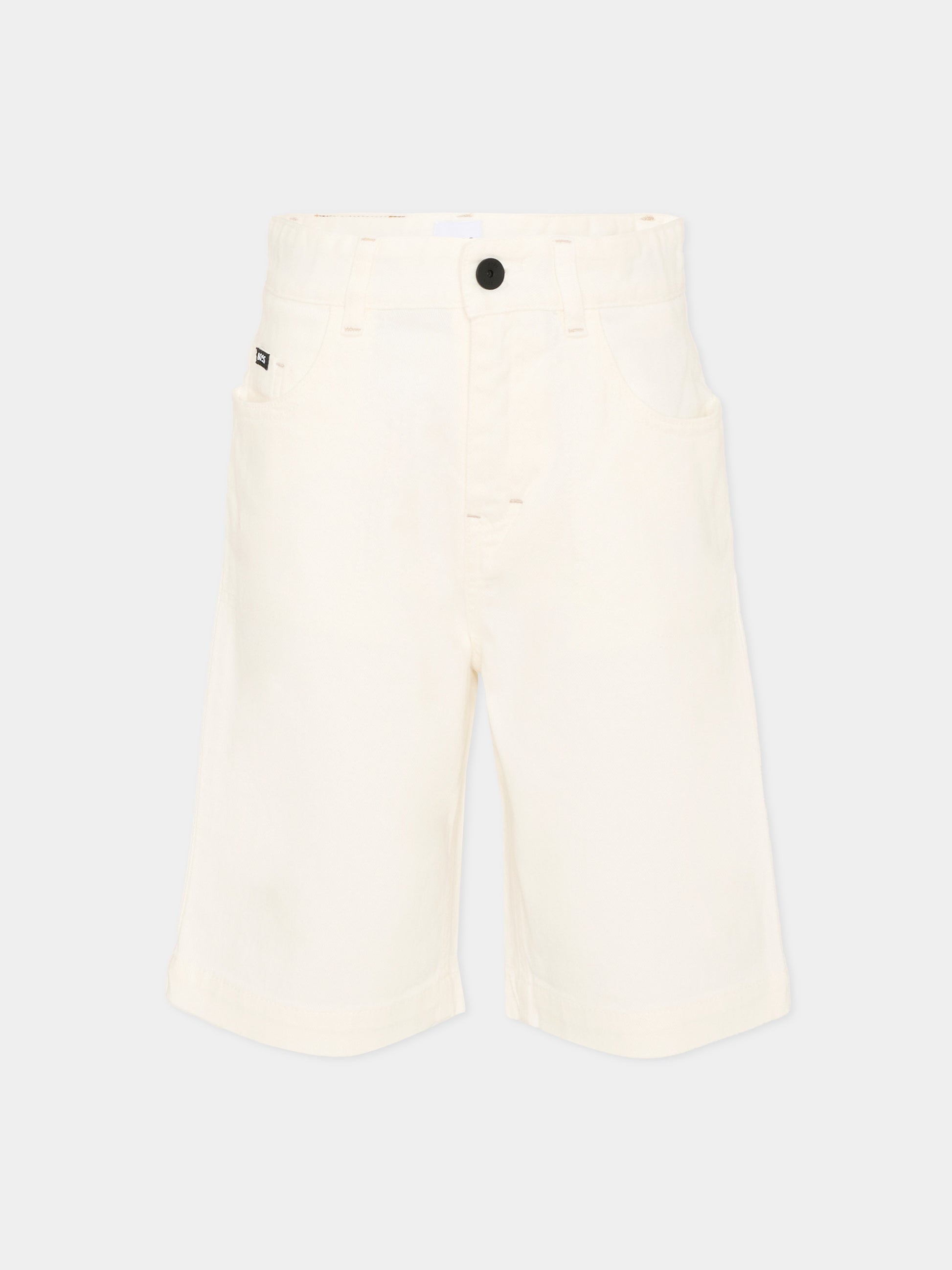 Shorts casual bianco per bambino,Boss,J53244 10P