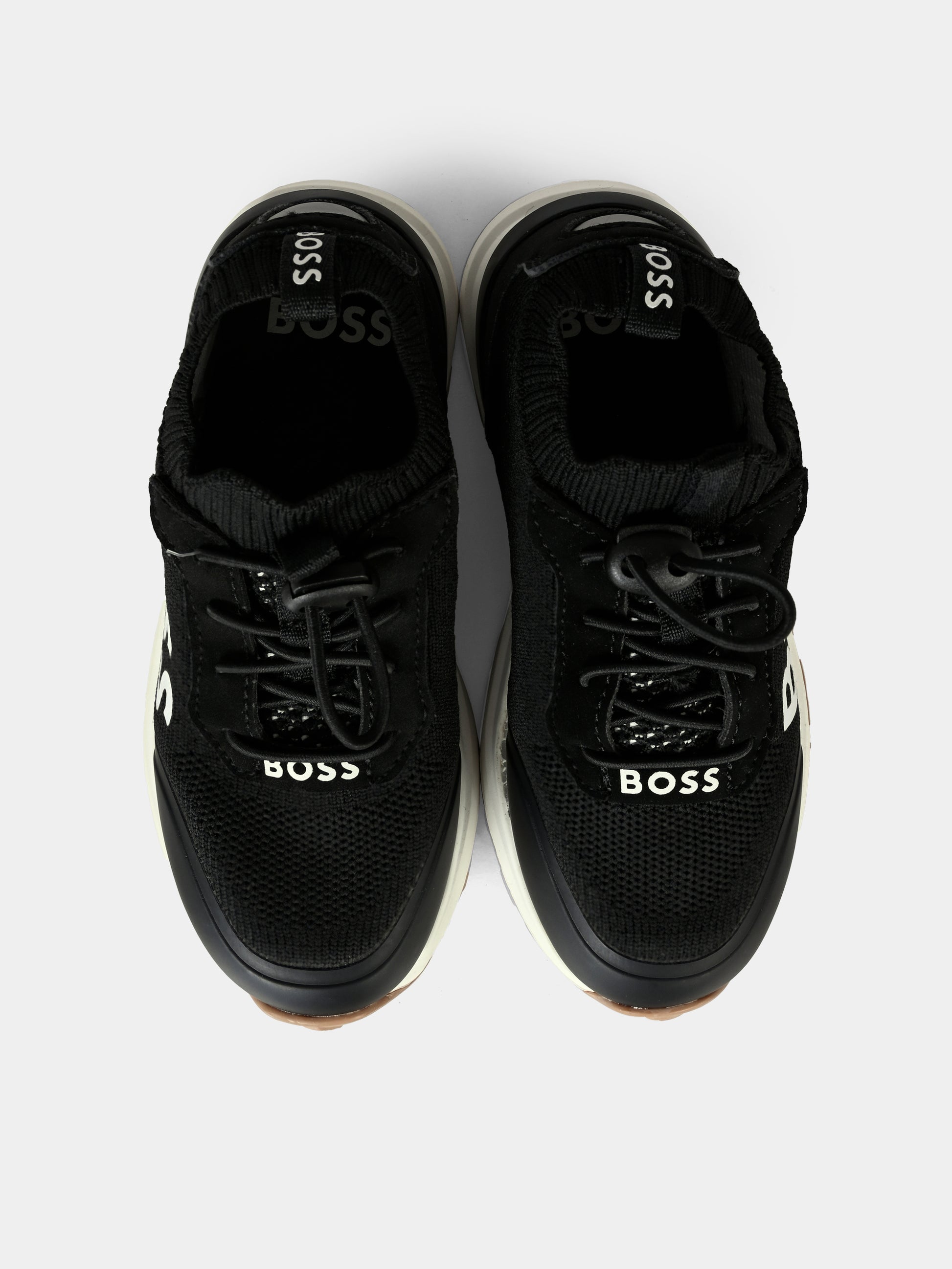 Sneakers nere per bambino con logo,Boss,J51327 09B